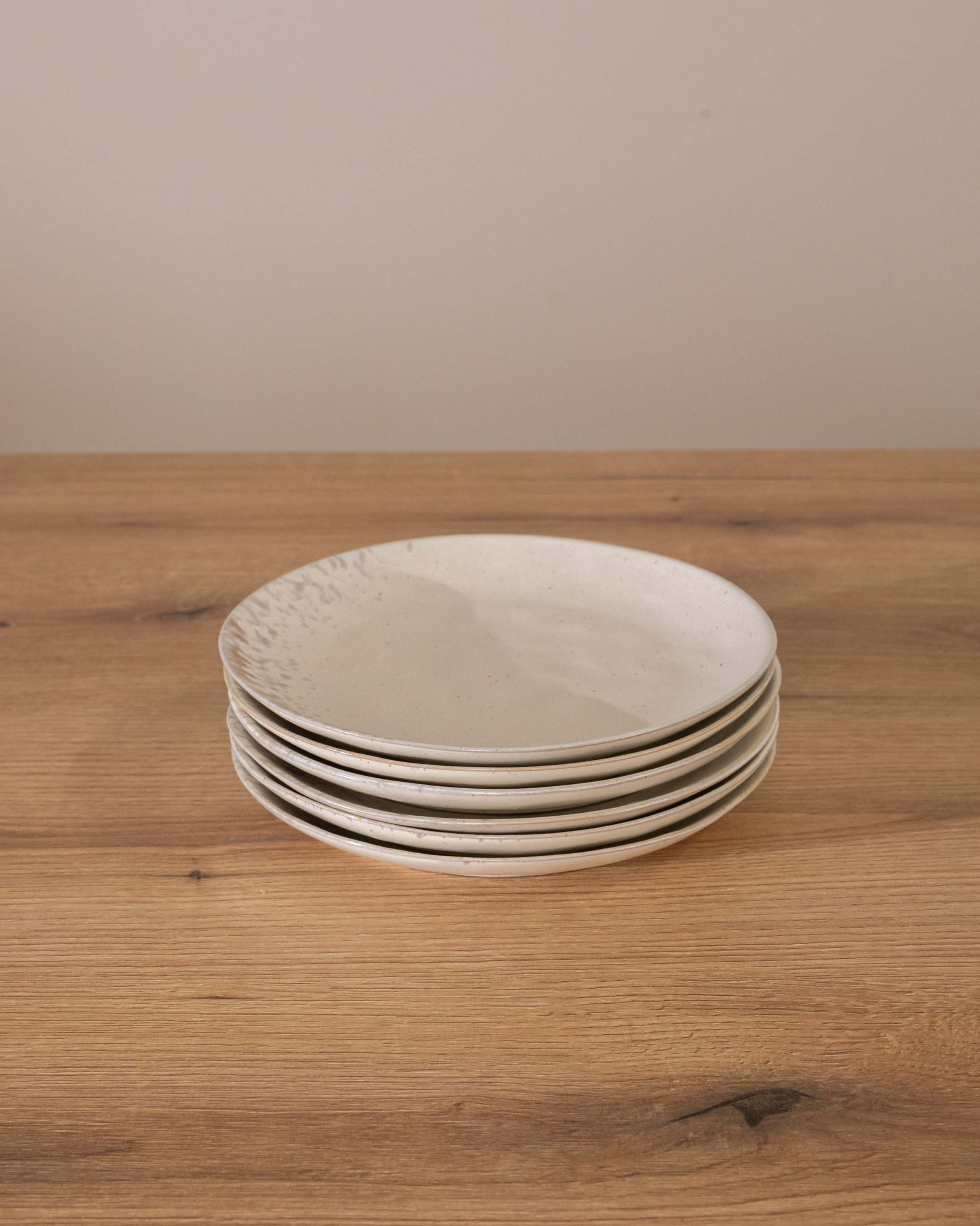 Plato postre gres clauvelia envejecido