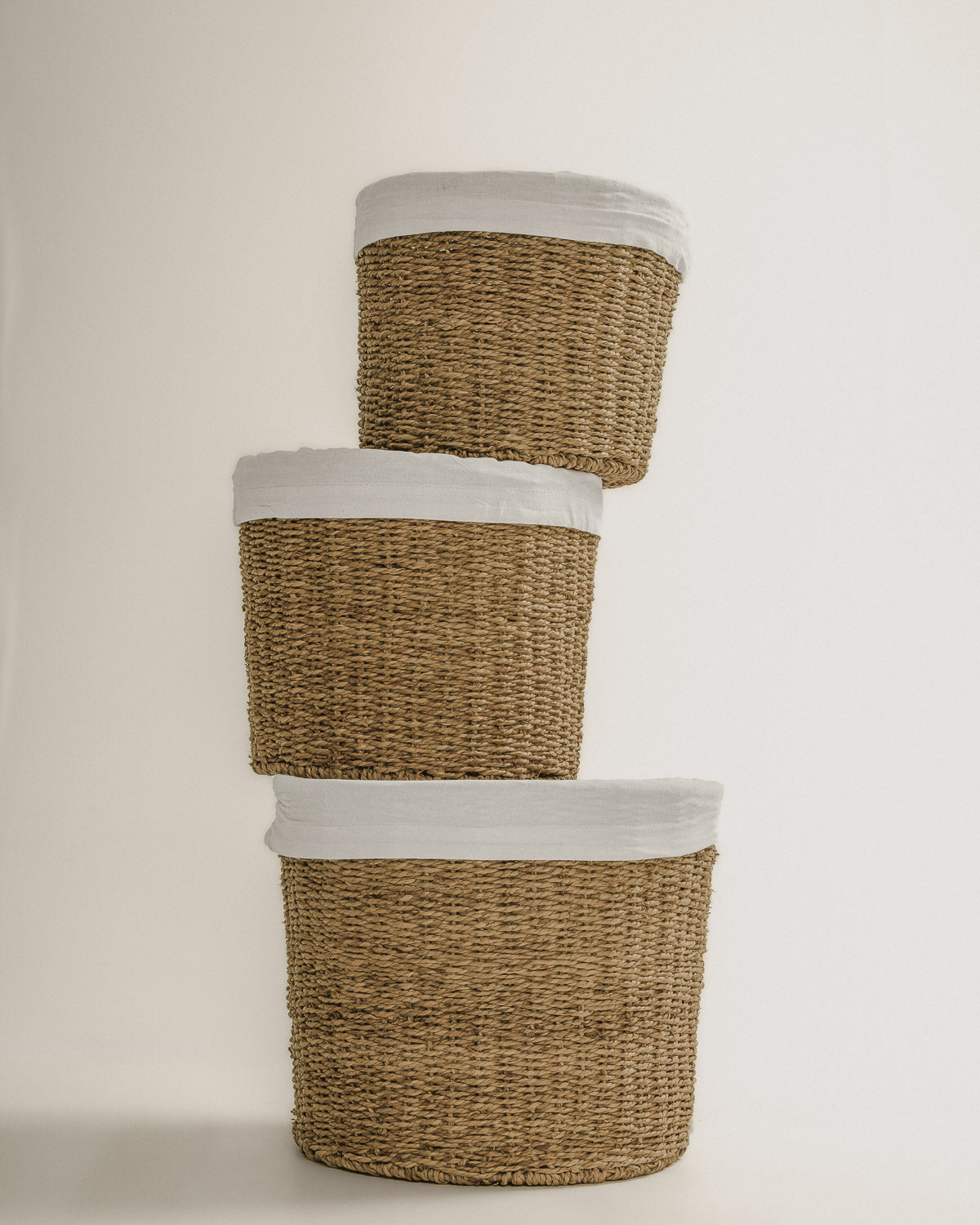 Cesto Redonda Tejido Interior Banar