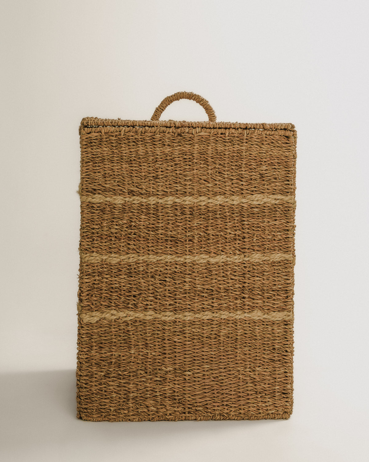 Panier à linge Natural Turbo avec couvercle