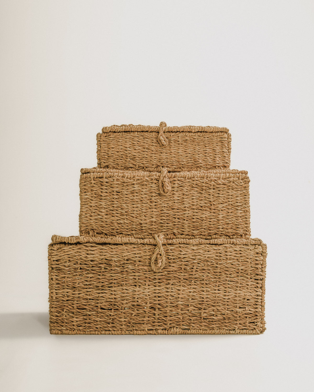 Cesta Con Tapa Sunflower Natural