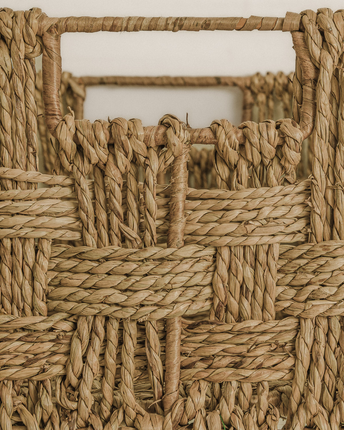 Cesta con asas Dhaleswari Natural