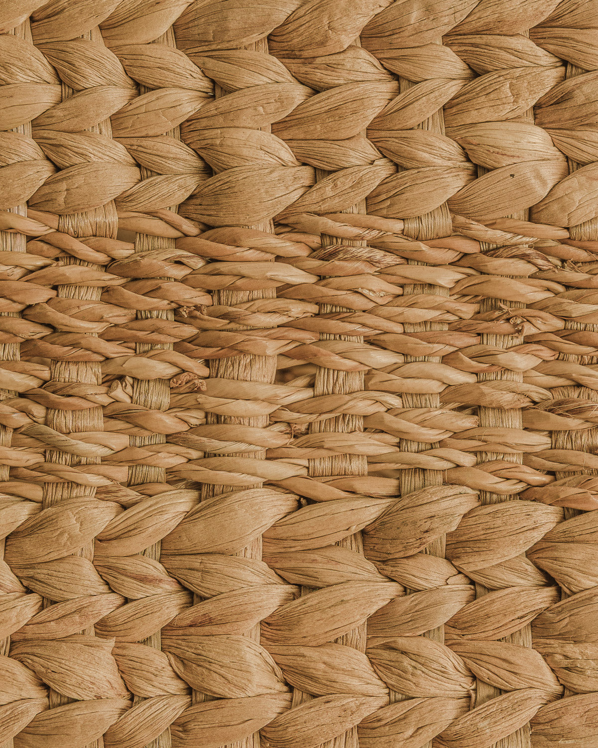 Cesta Trenzada con Asas Meghna Natural/Beige