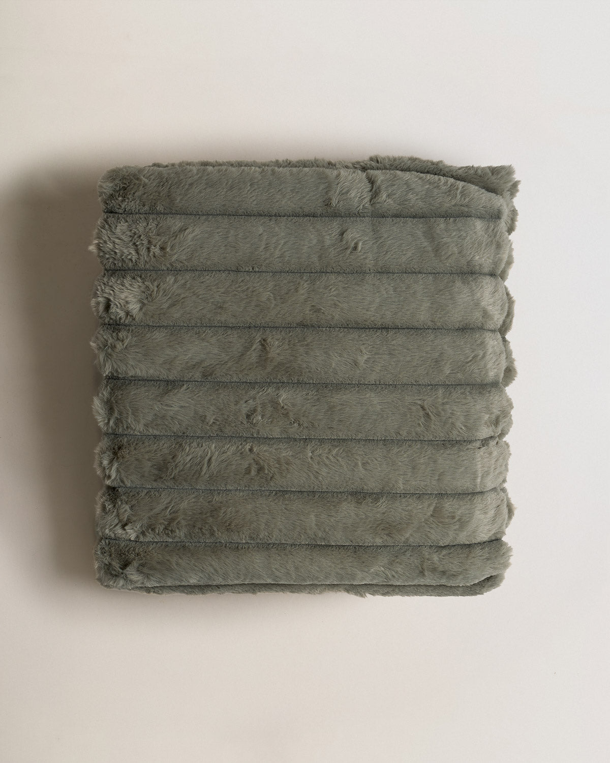 Manta pelo raya verde seco