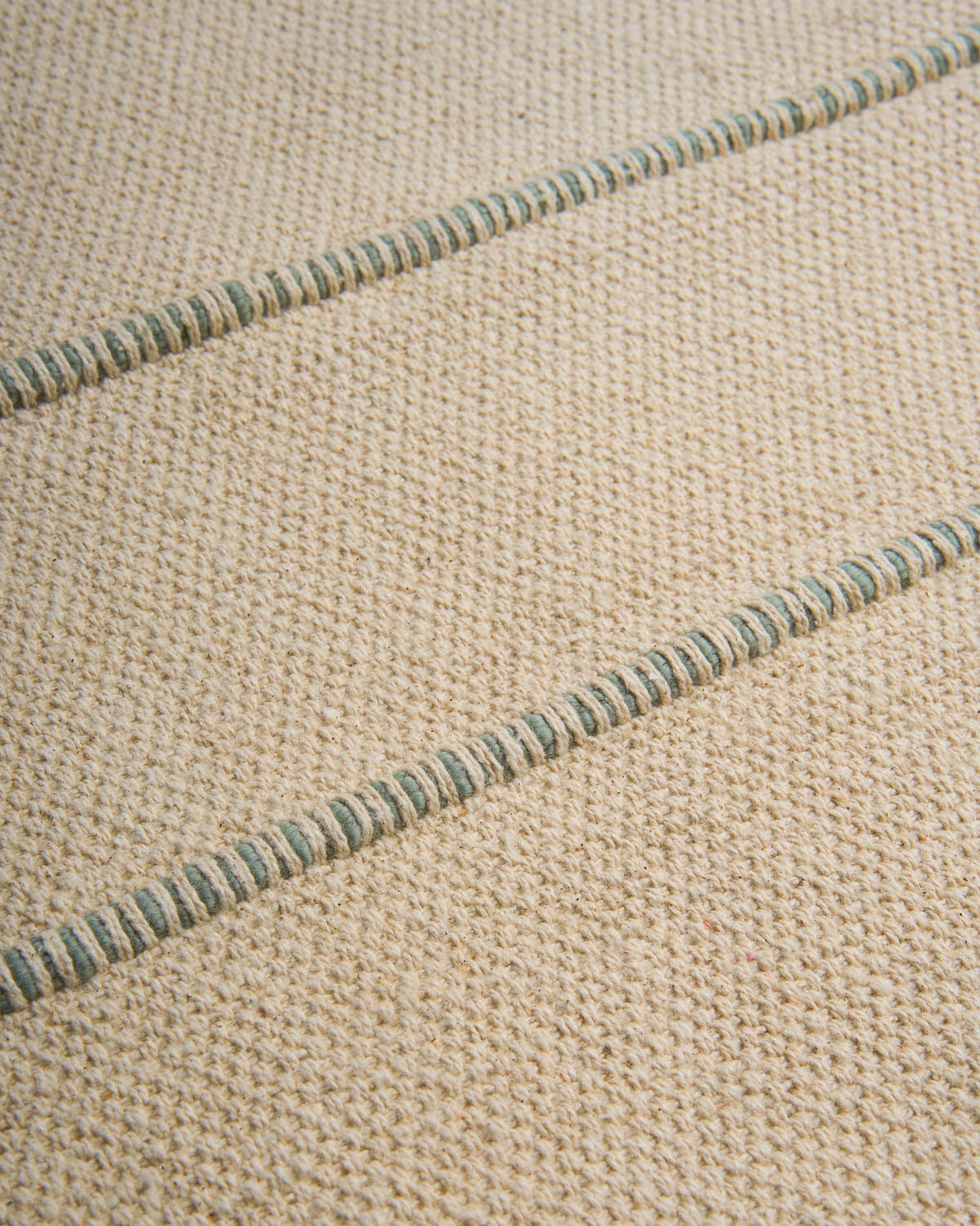 Nereita Dry Green Cotton Rug