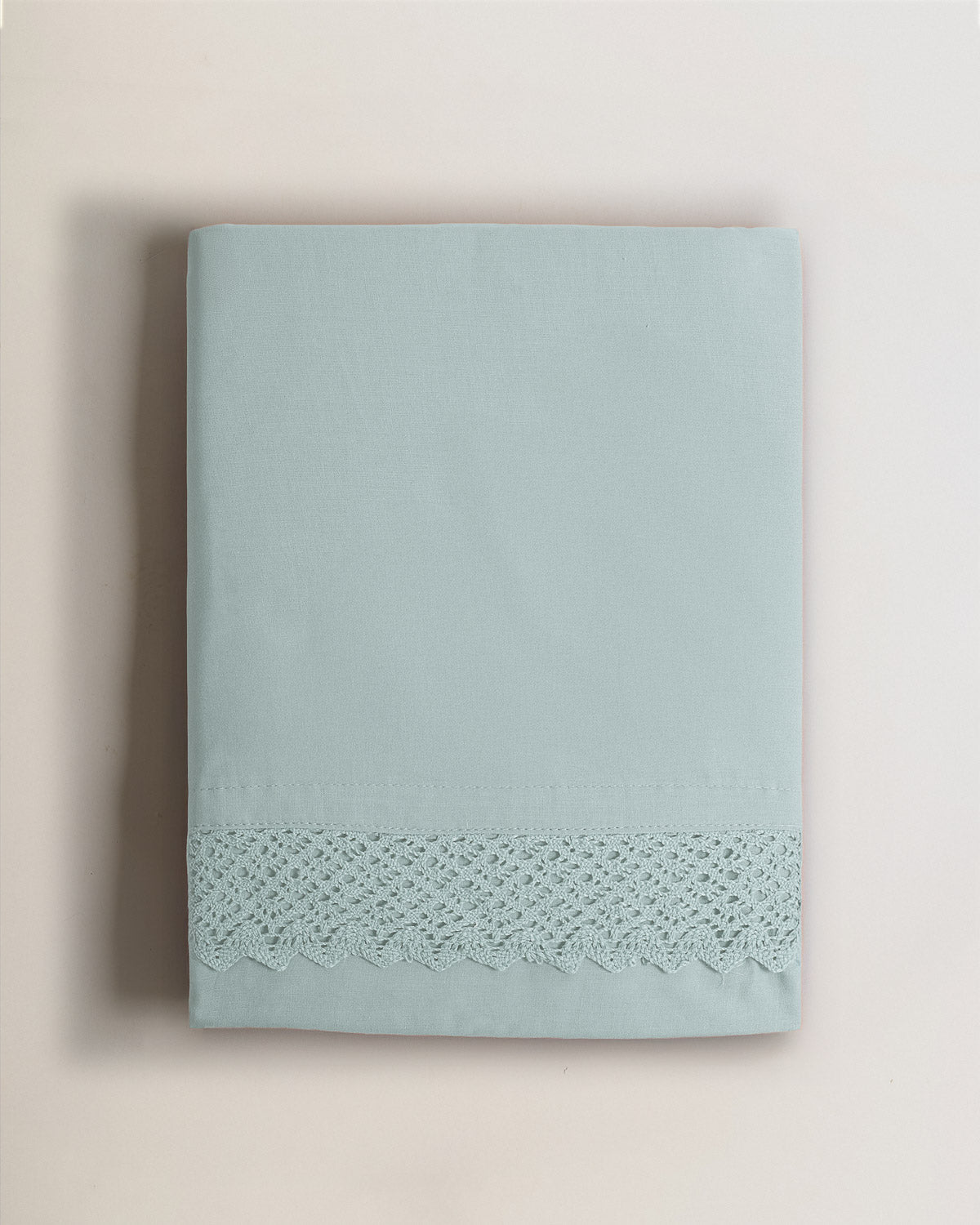 Juego de Sábanas Aplique Lisas Verde Keike