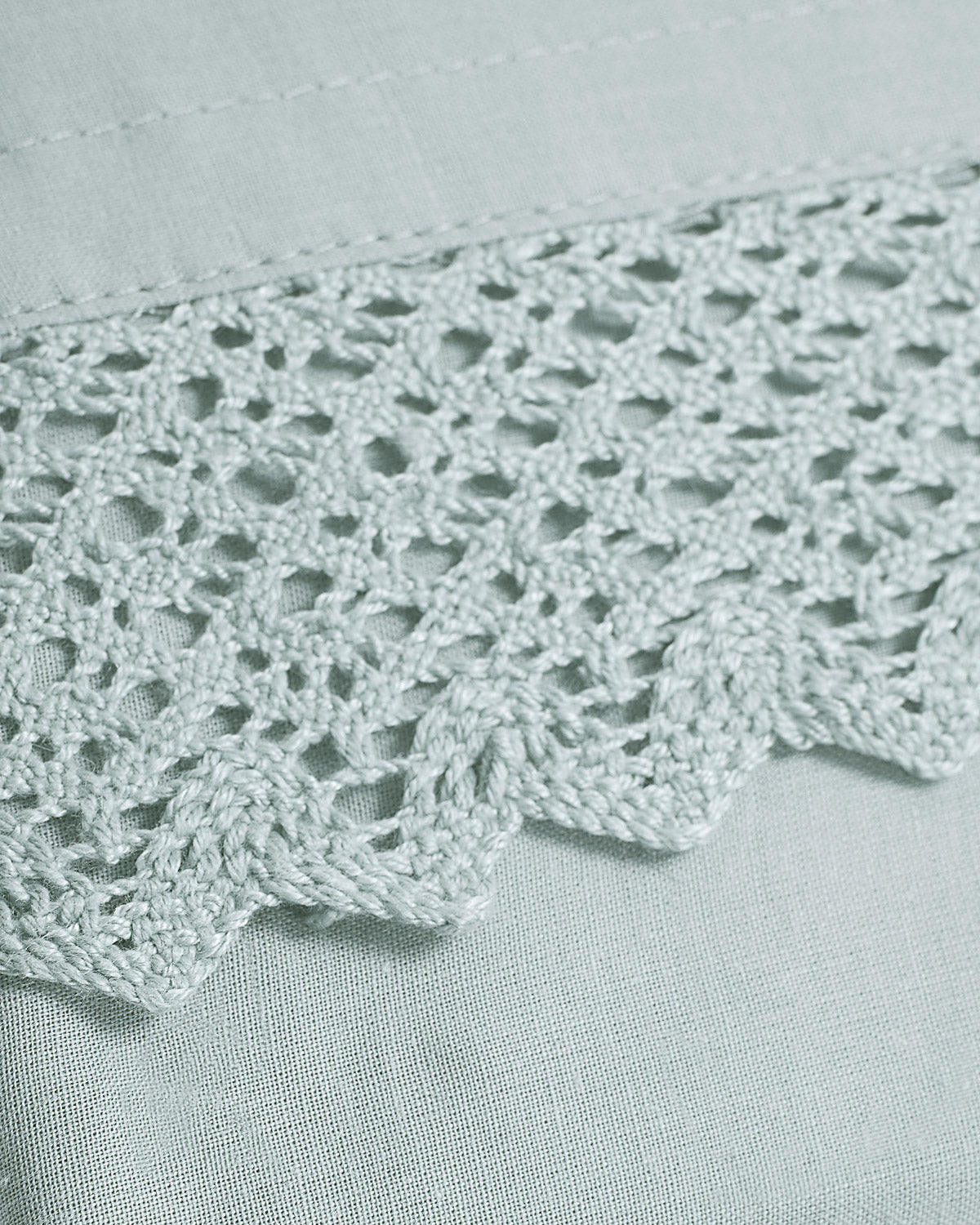 Juego de Sábanas Aplique Lisas Verde Keike