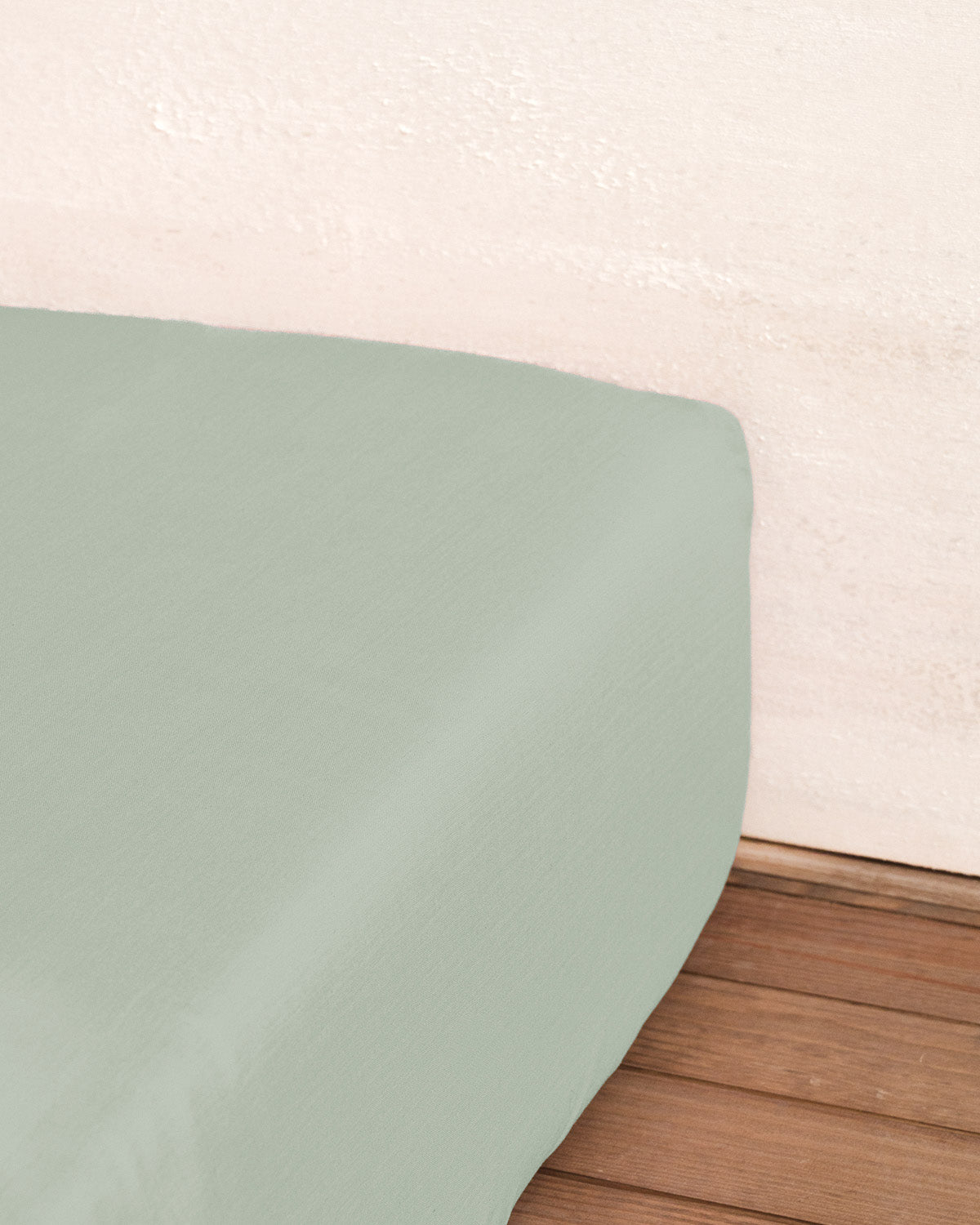 Lençol de baixo Algodão Tintura Home Verde Keike