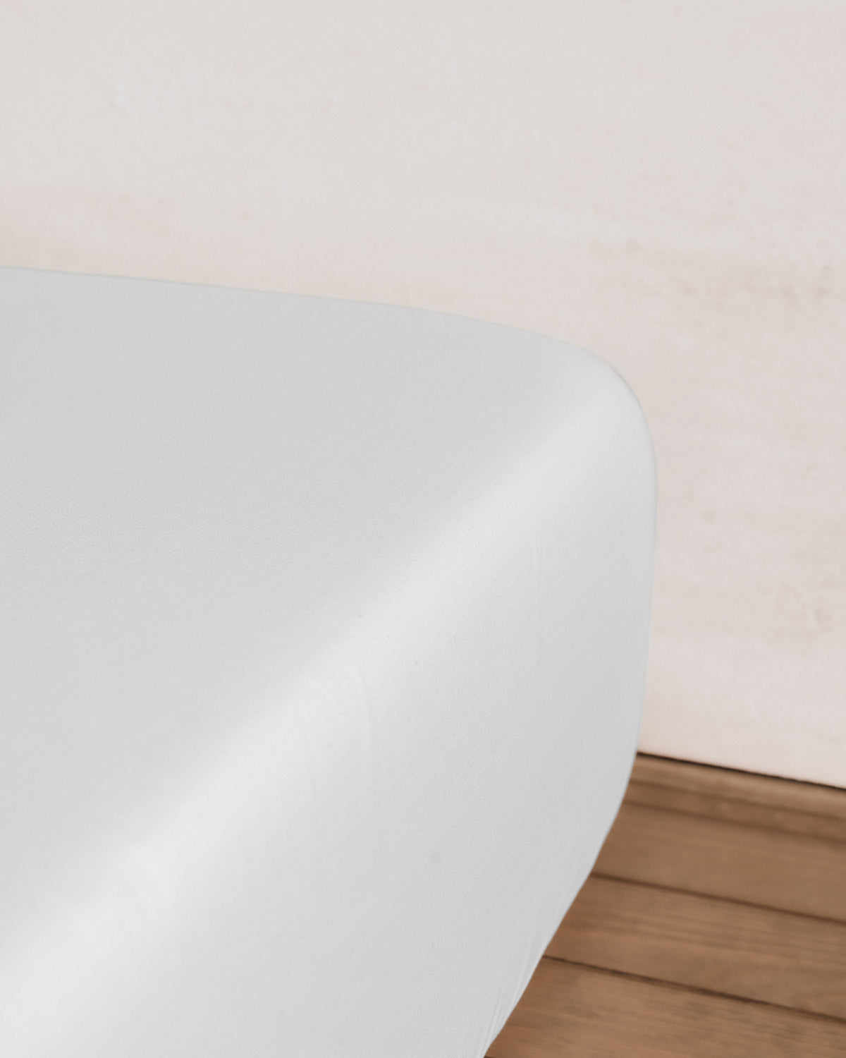 Lençol ajustável Algodão Tintura Home Branco