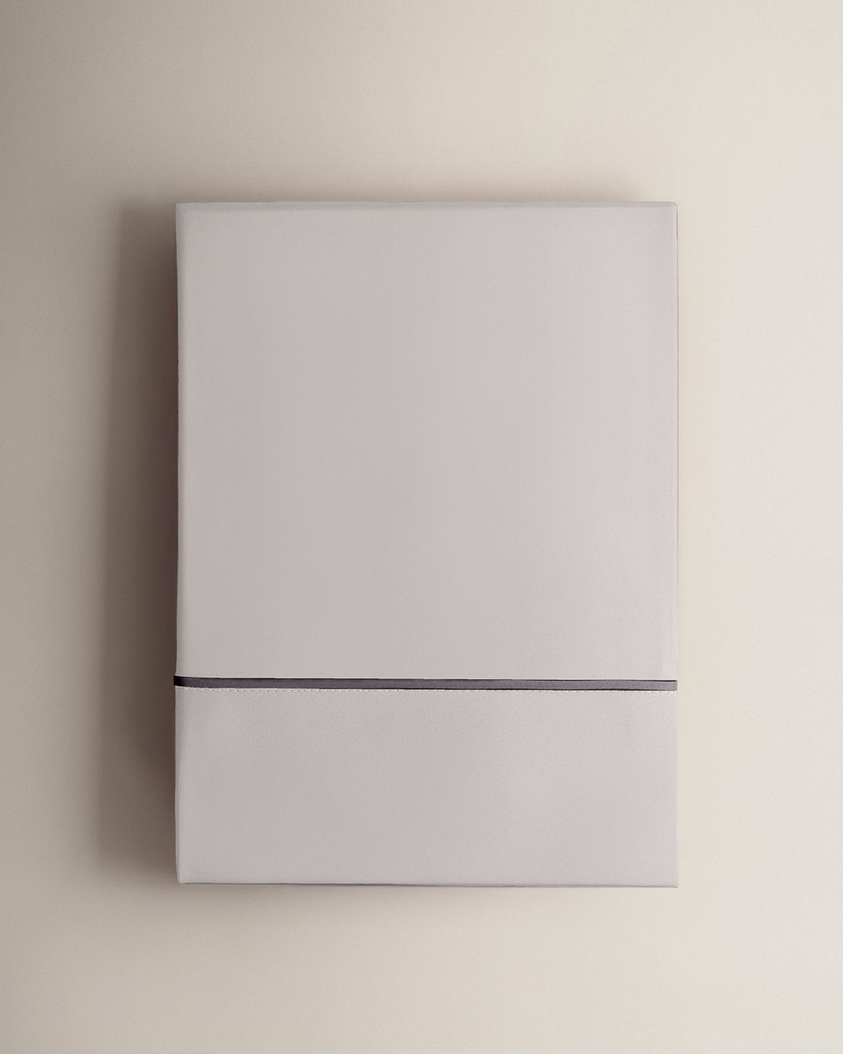 Juego sábanas algodón percal vivo gris (180 hilos)