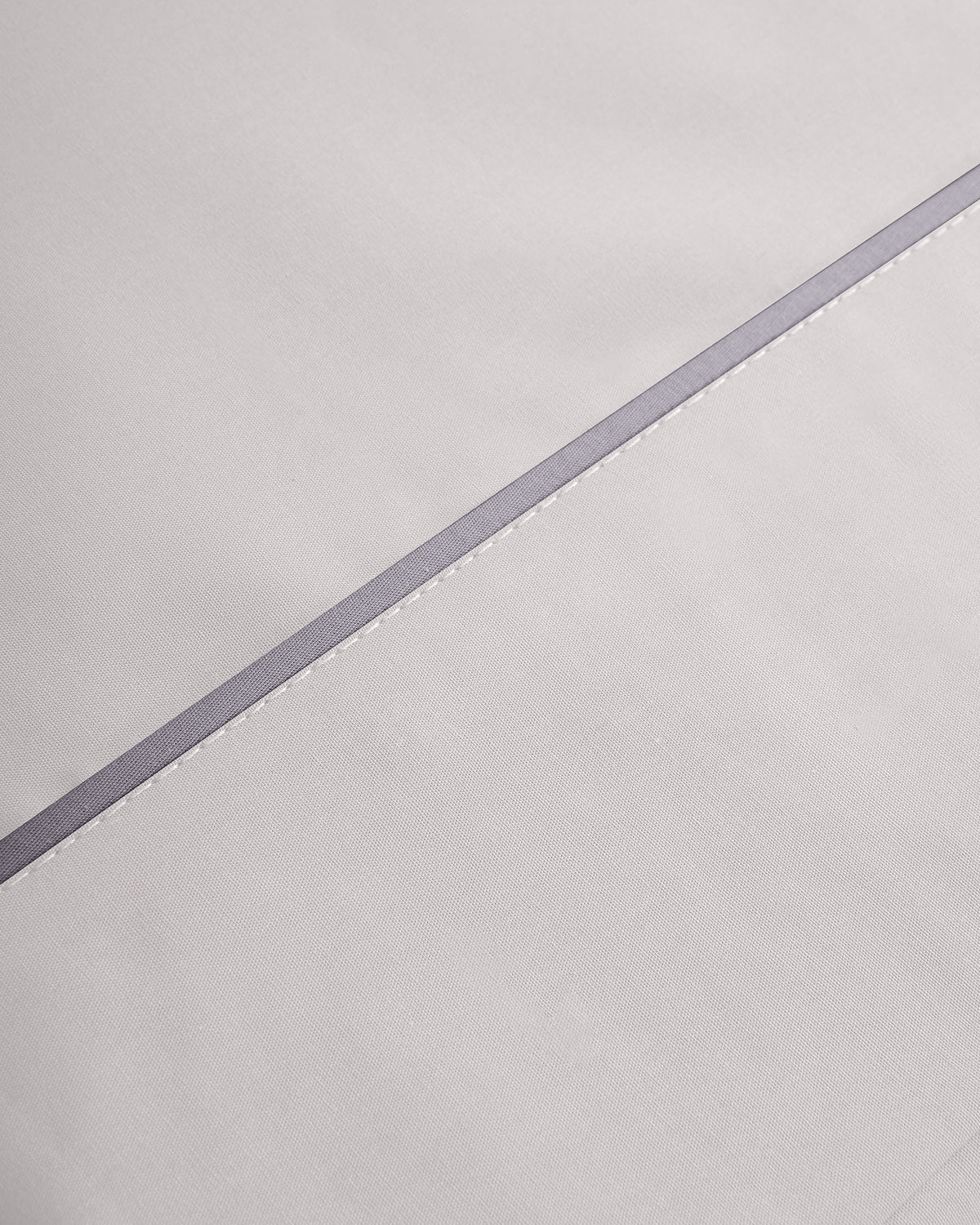 Juego sábanas algodón percal vivo gris (180 hilos)