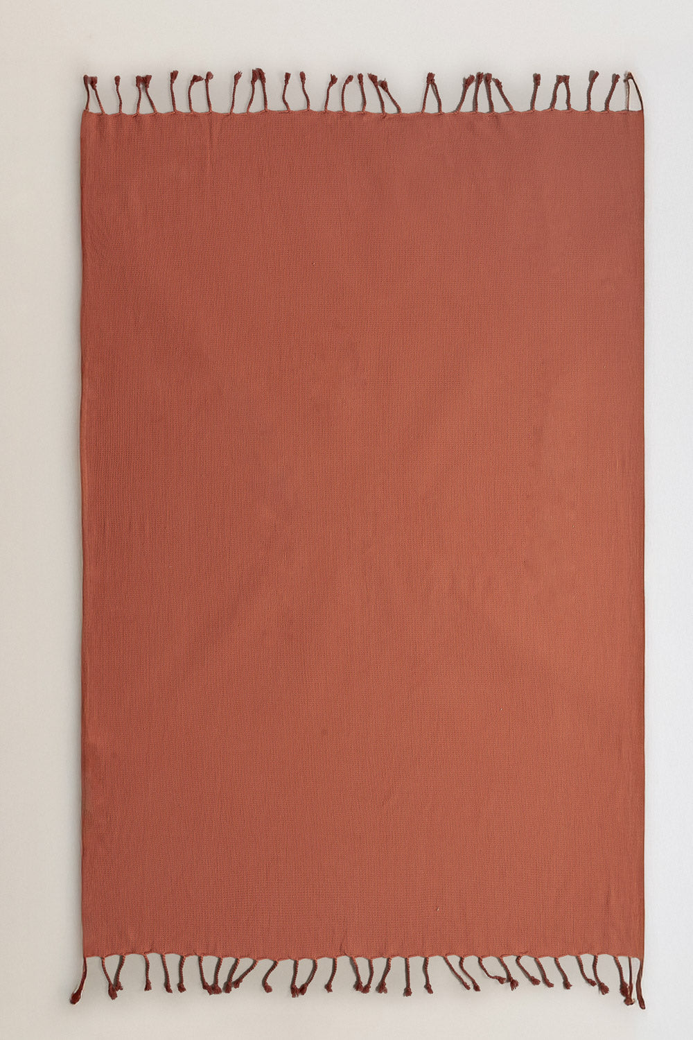 Plaid algodón waffle caldera