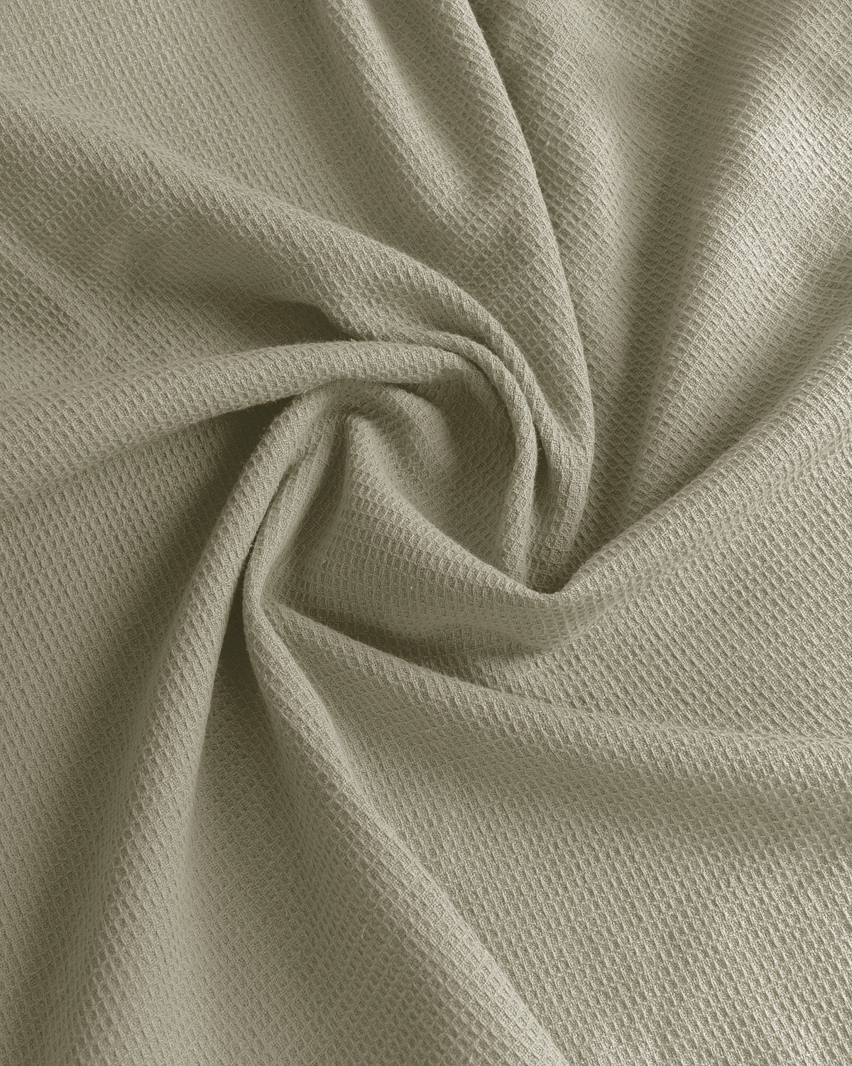 Multiusos algodón waffle gris claro
