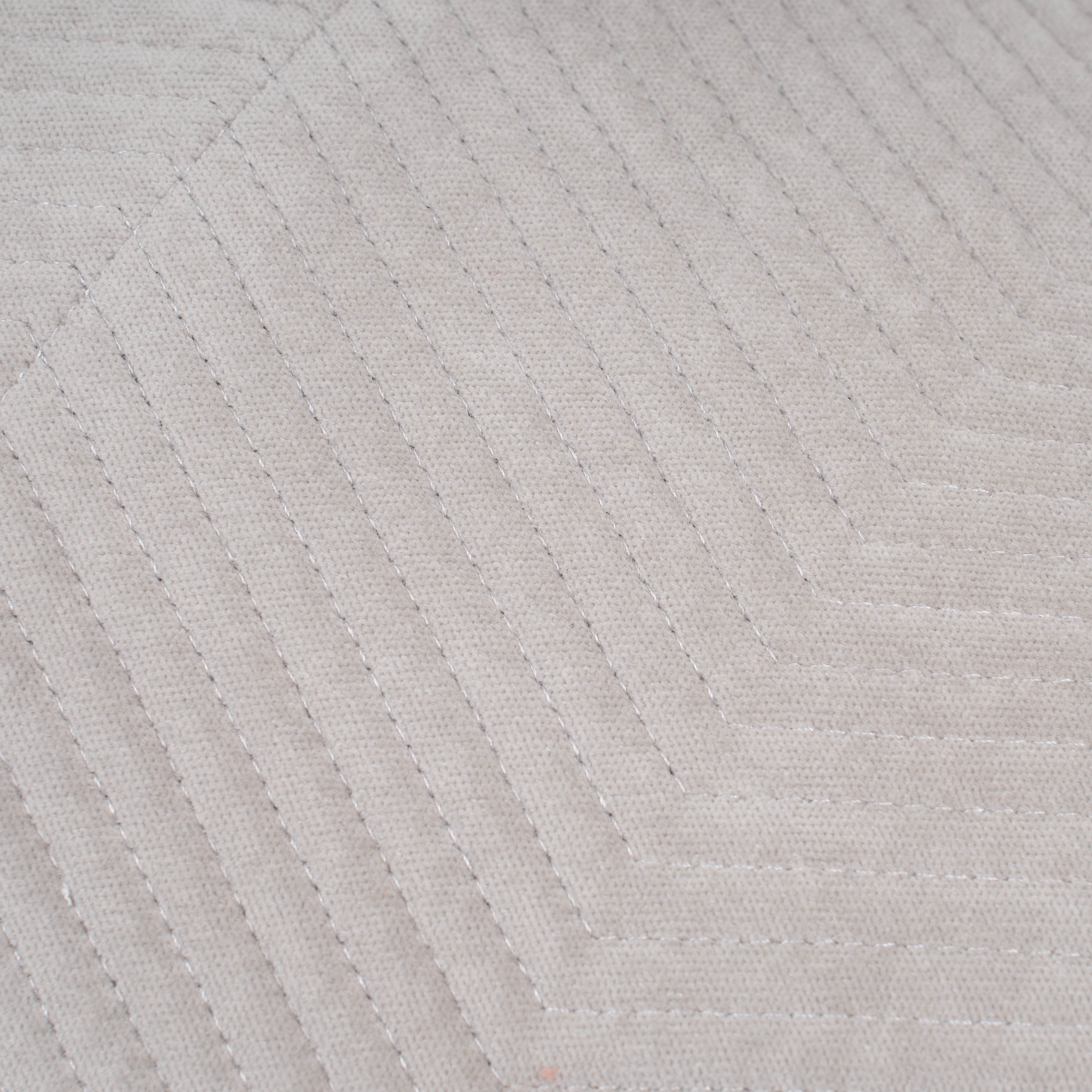 Coixí Vellut Cotó Hongria Gris Clar