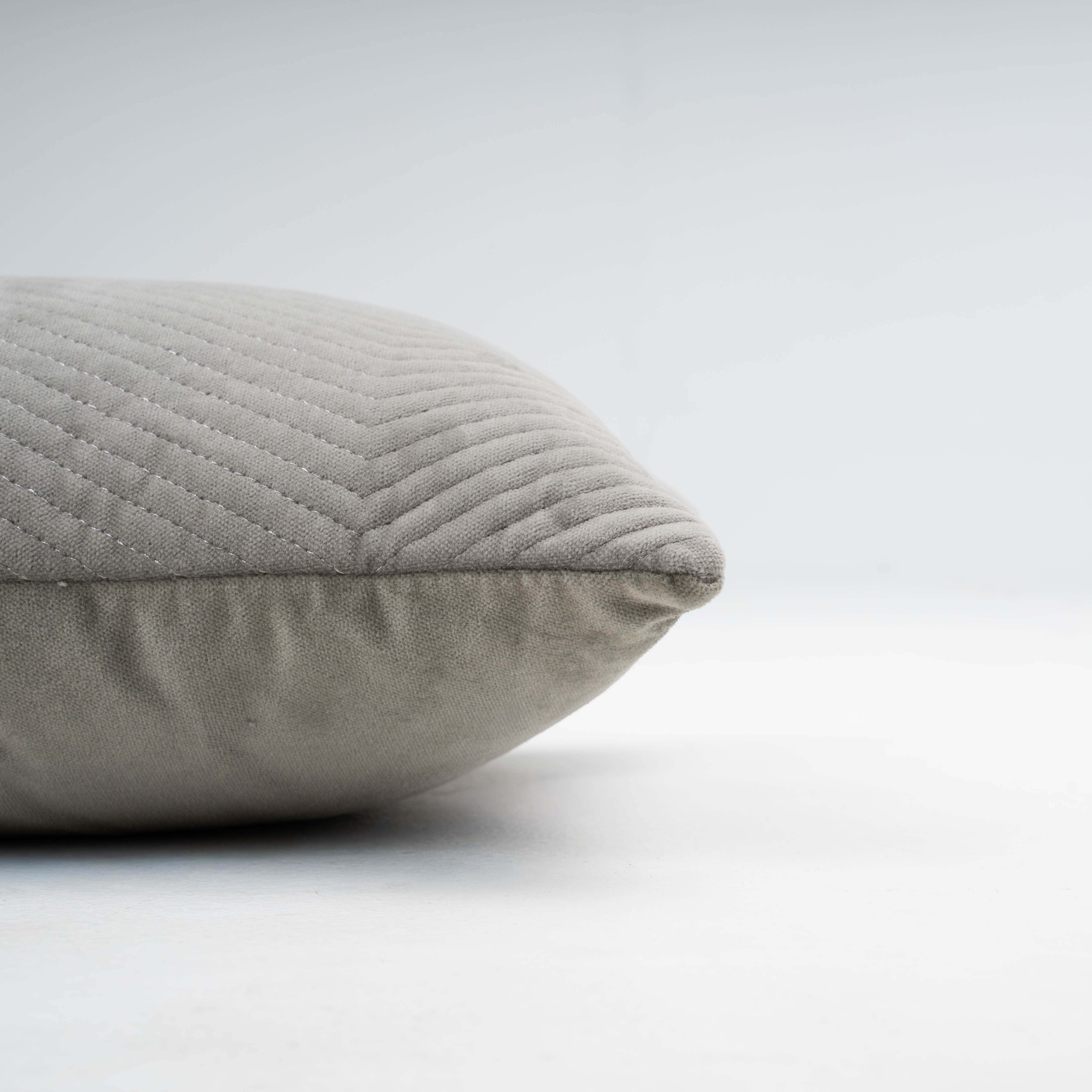 Coixí Vellut Cotó Hongria Verd Sec