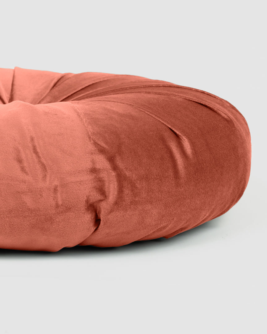 Cojín Terciopelo Algodón Oreo Caldera