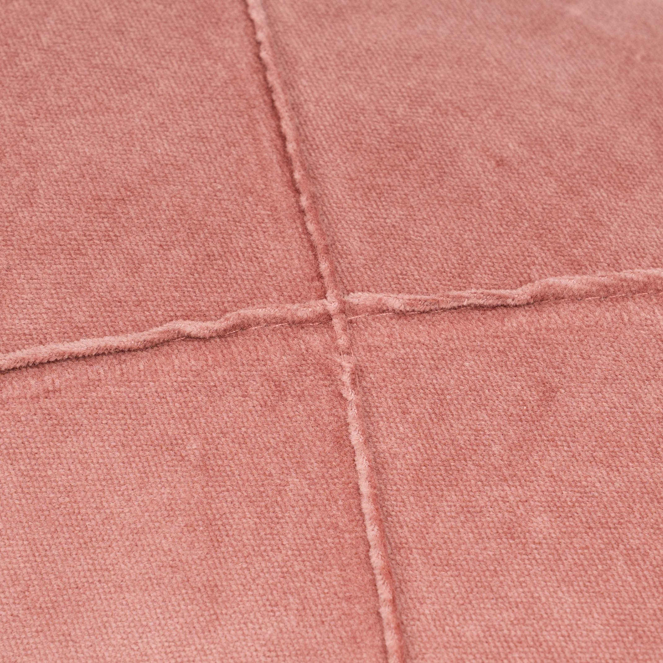 Coixí Vellut Cotó Rombo Rosette