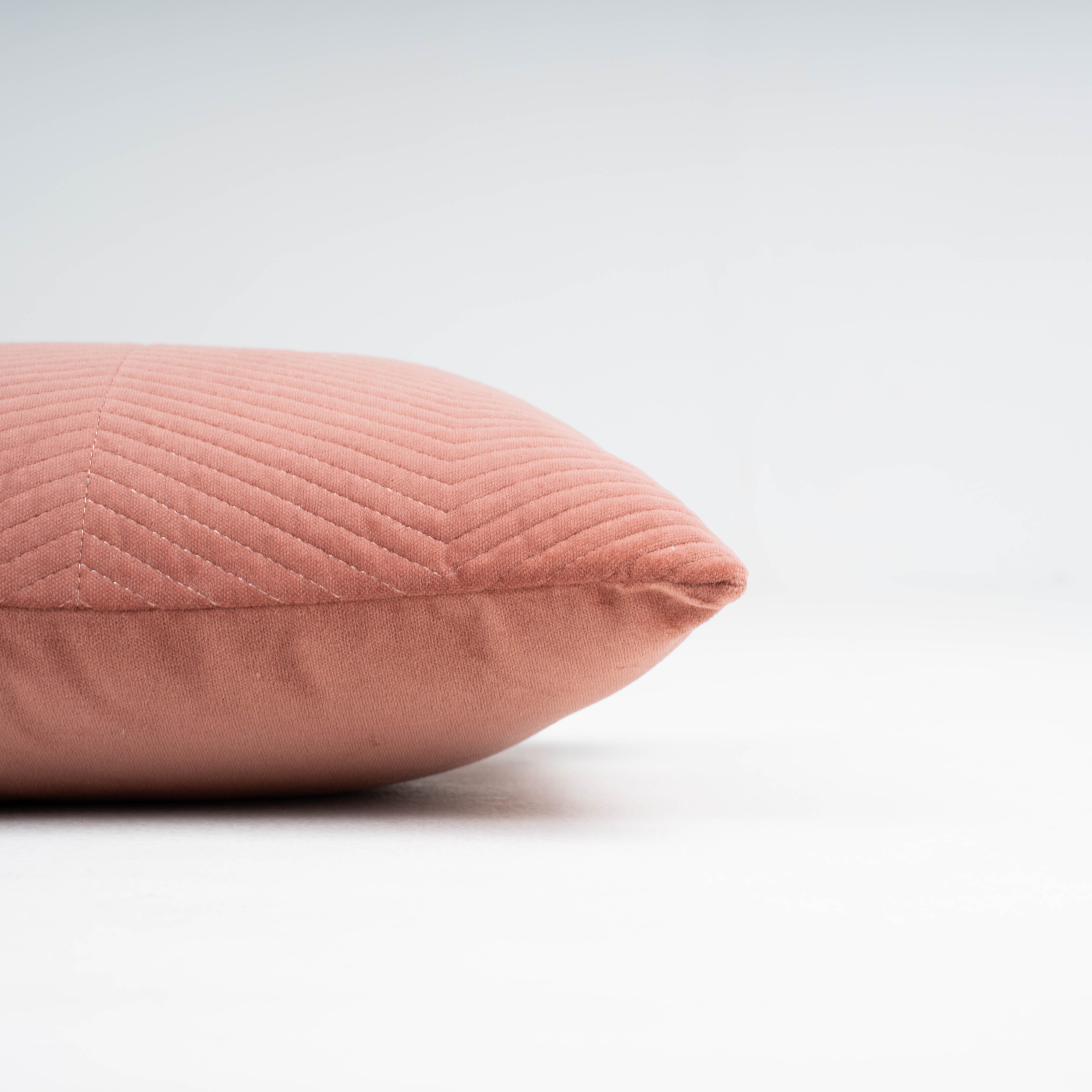 Coixí Vellut Cotó Hongria Rosette