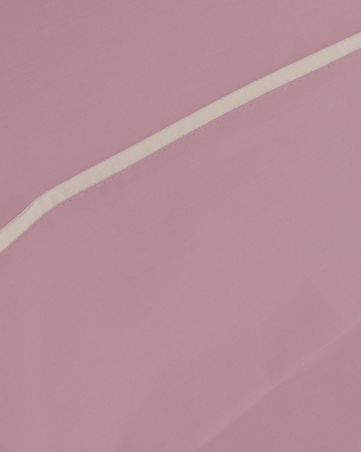 Funda de Almohada Algodón Percal con vivos Morado Seco