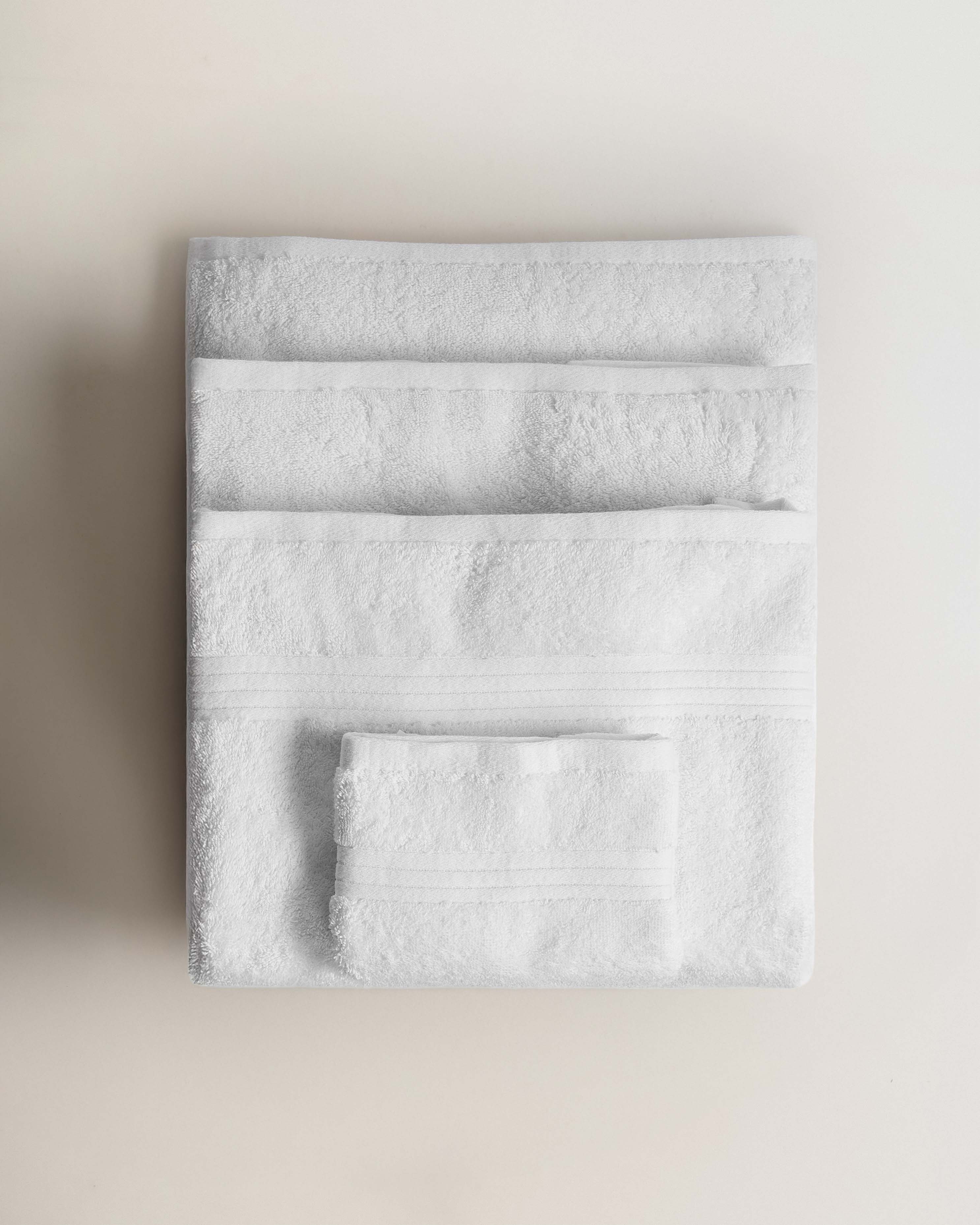 Asciugamano bianco per la casa da 700 g