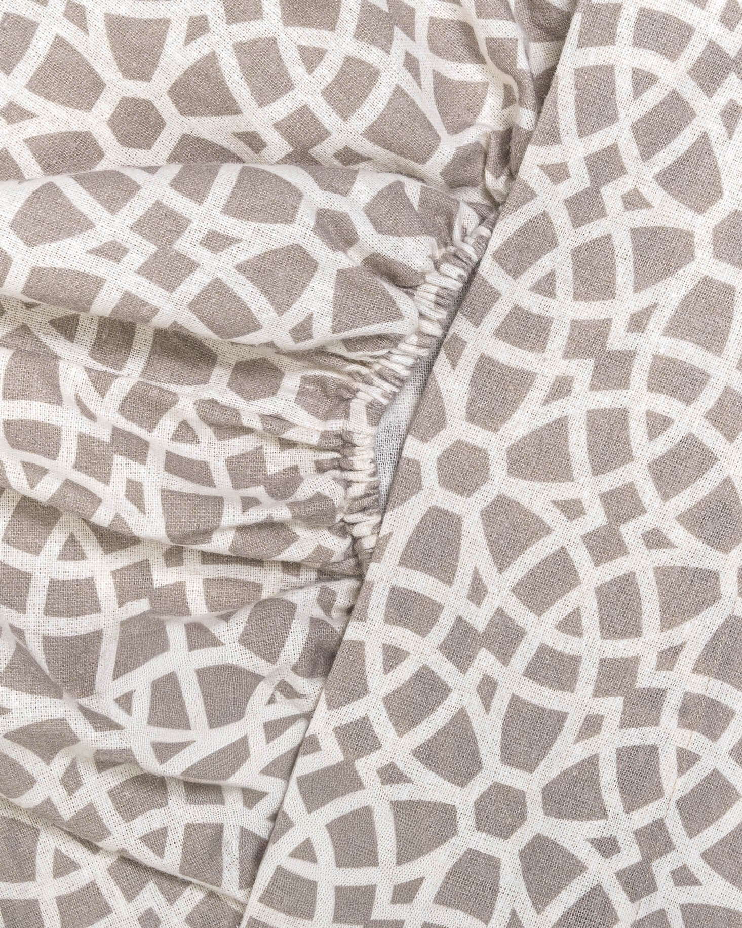 Juego de Sábanas Franela Galisteo Gris Claro