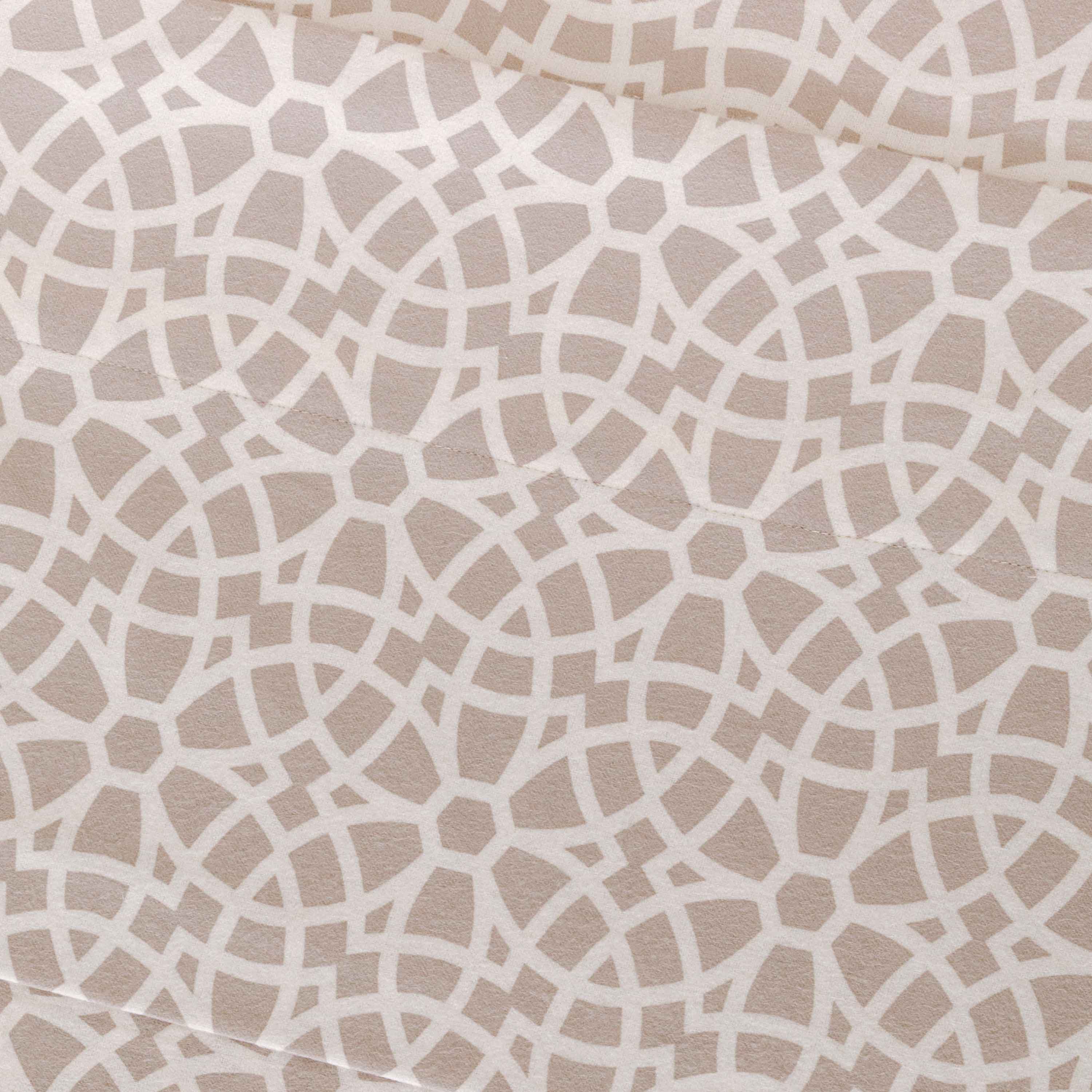 Juego de Sábanas Franela Galisteo Gris Claro