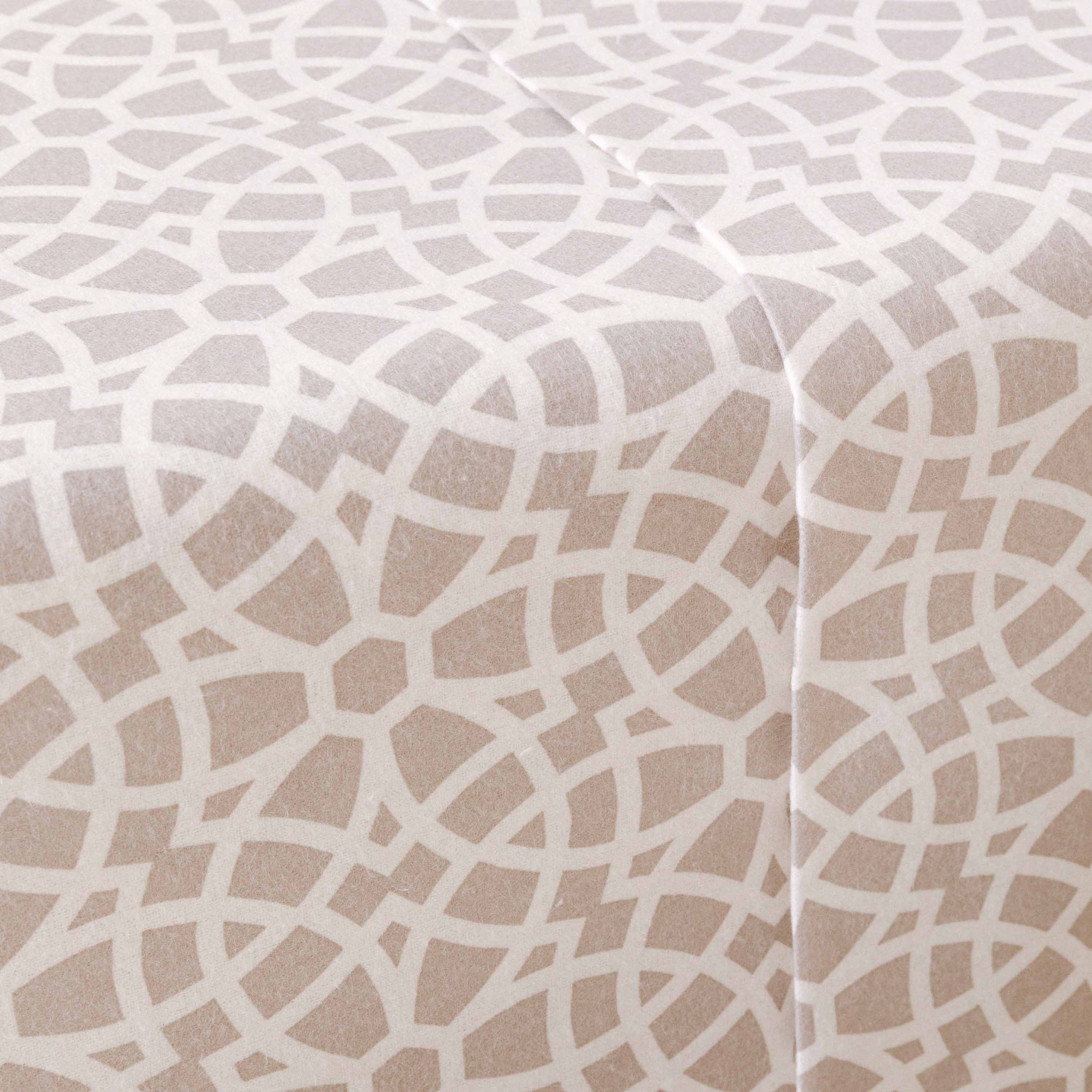 Juego de Sábanas Franela Galisteo Gris Claro