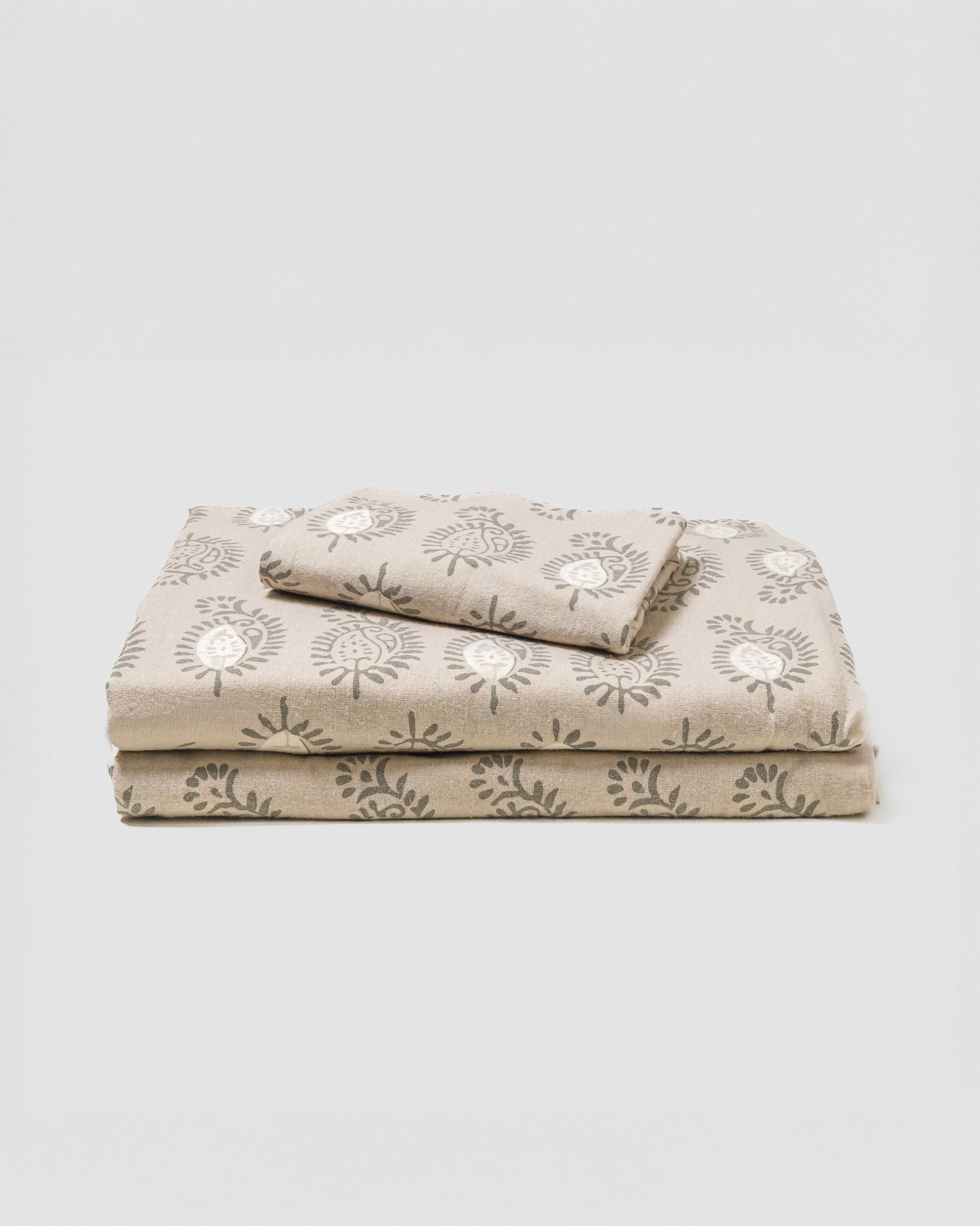 Juego de Sábanas Franela Indonesia Verde