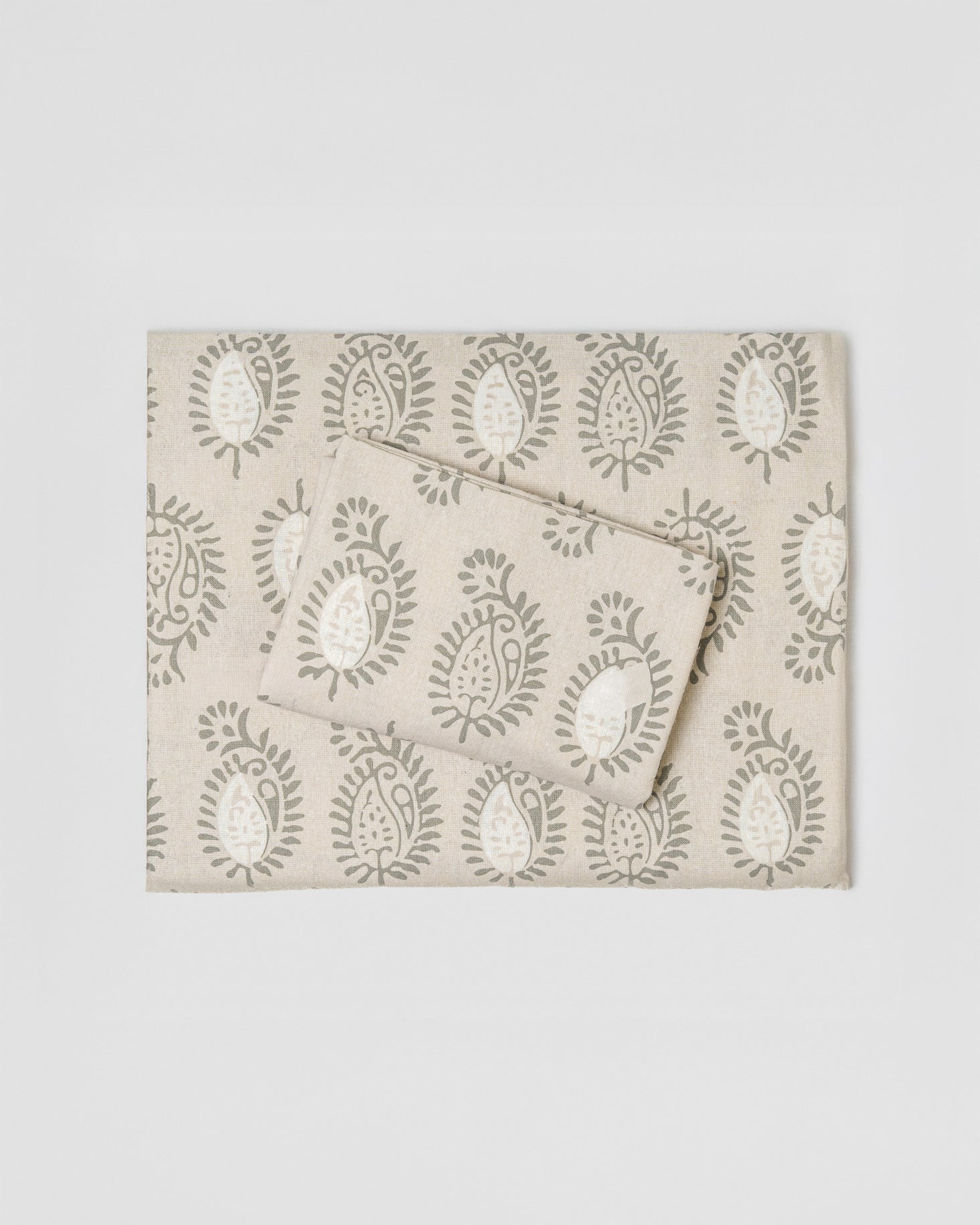 Juego de Sábanas Franela Indonesia Verde