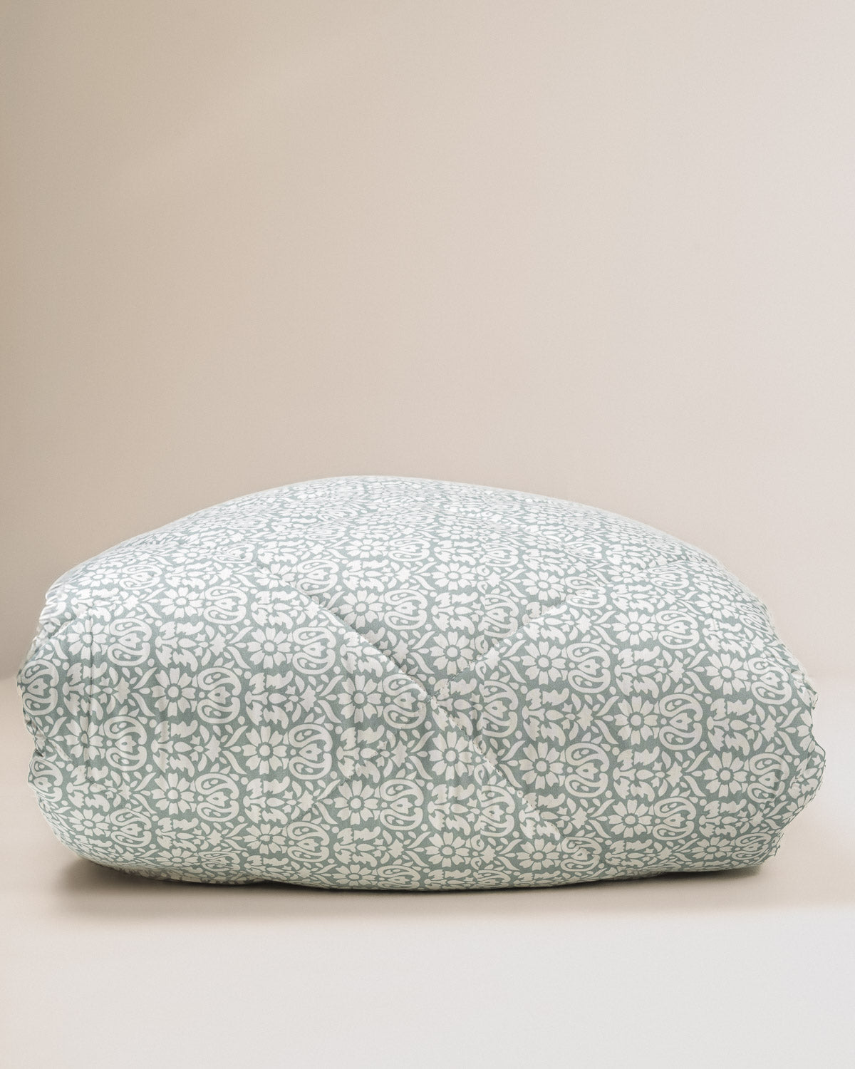 Edredón estampado Matilde Verde Seco