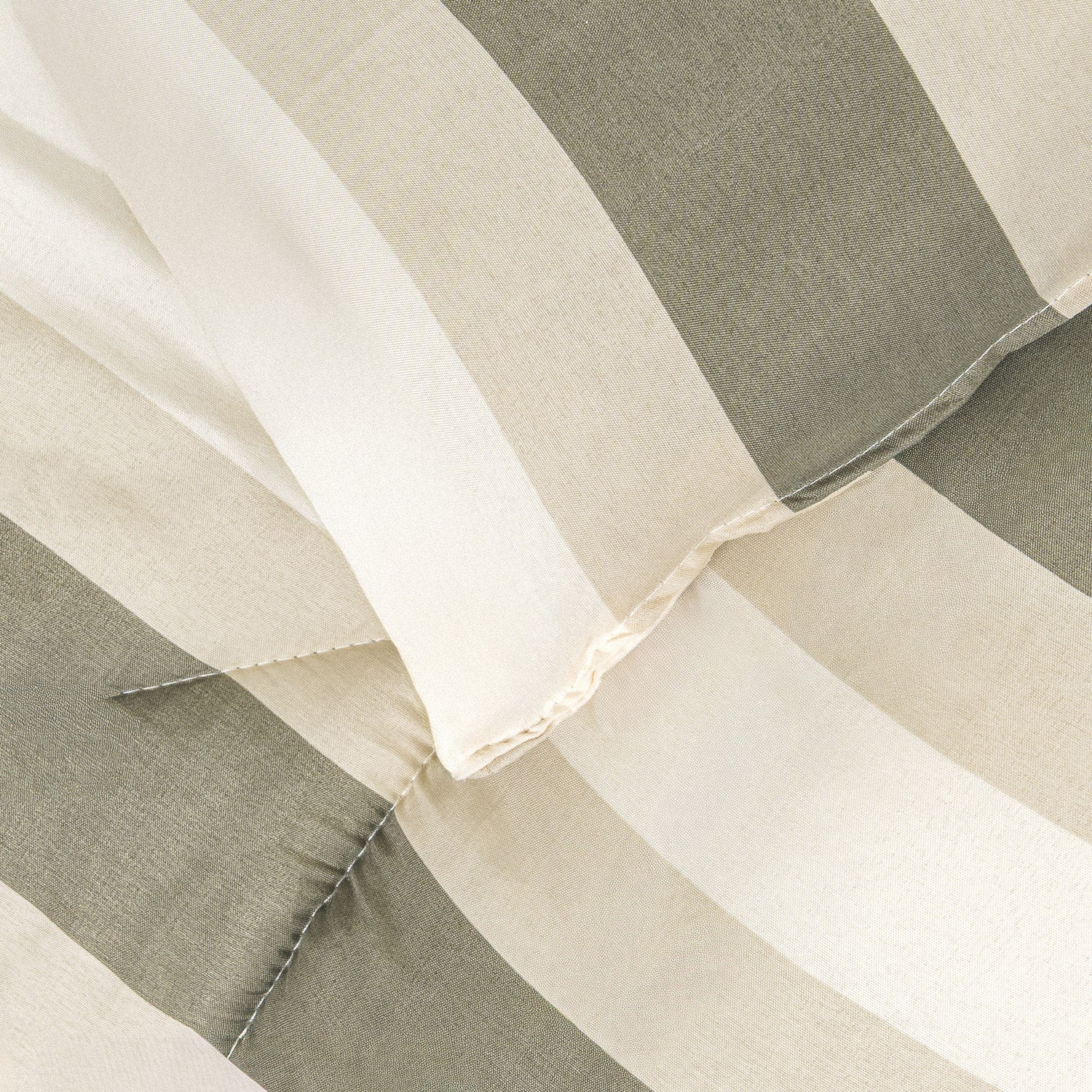 Edredón estampado Raya Calcuta Verde Seco