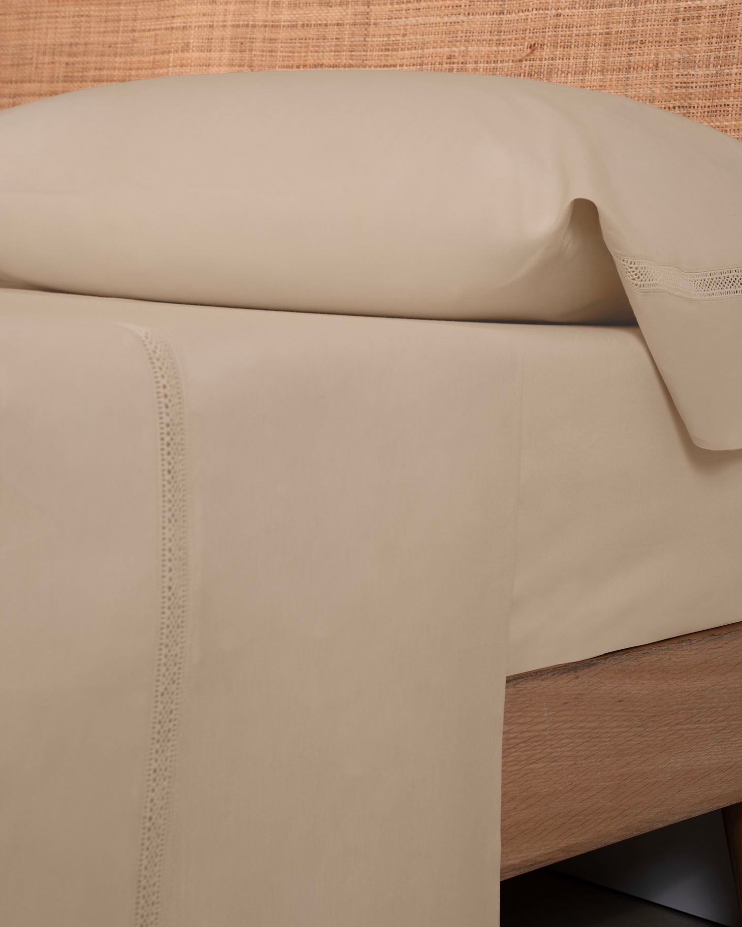 Joc de Llençols Cotó Percal Entredos Topo