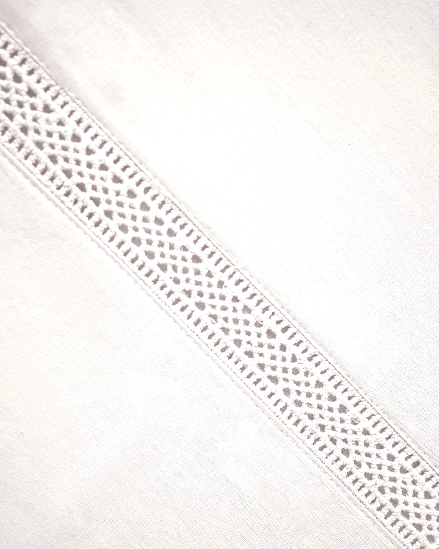 Joc de Llençols Cotó Percal Entredos Blanc