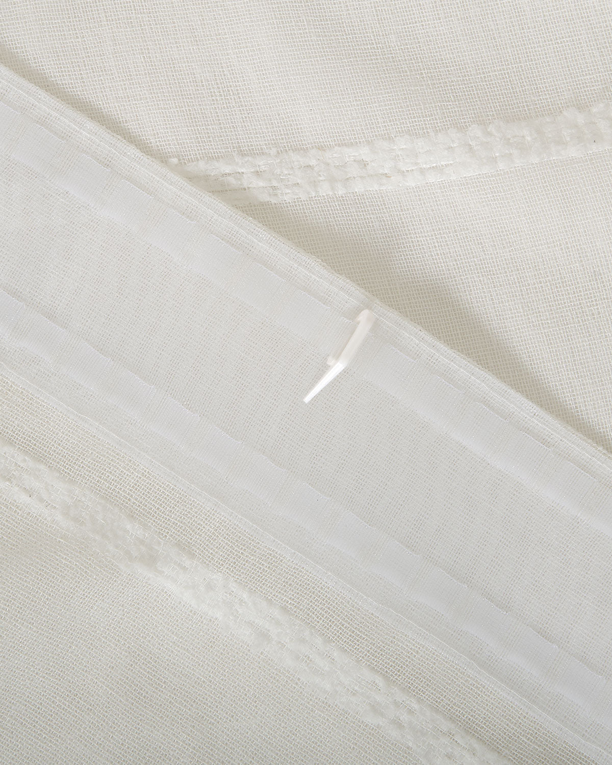 Cortina onda perfecta raya alameda semitranslúcida natural