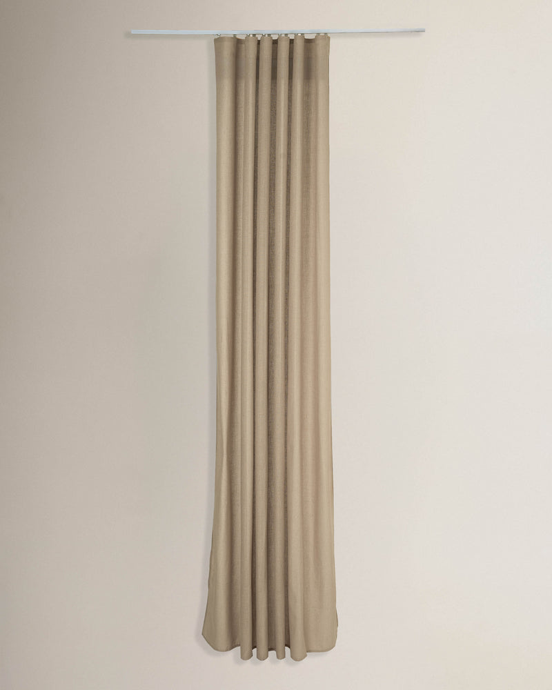 Cortina onda perfecta coria translúcida arena