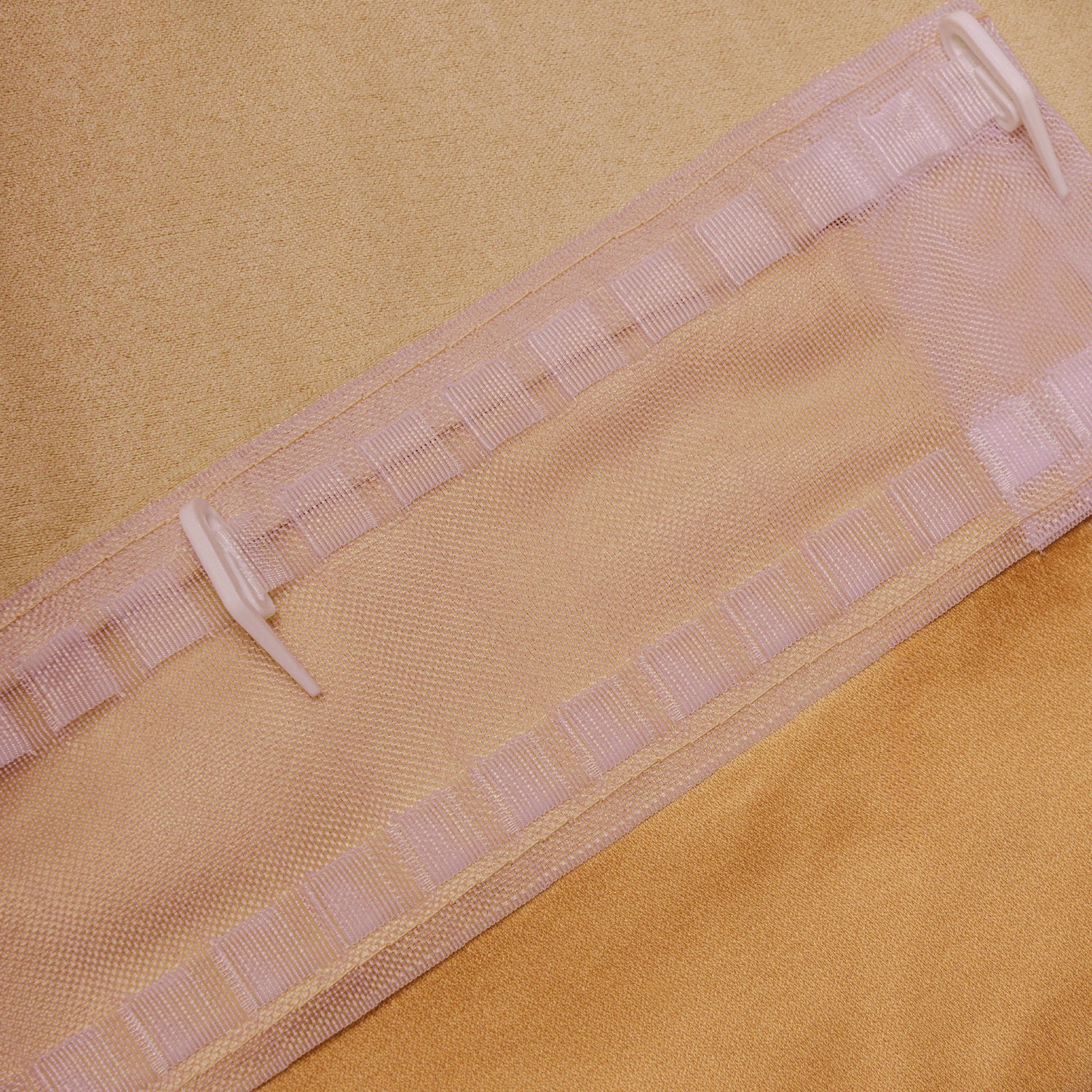 Cortina Onda Perfeita ante Ocre