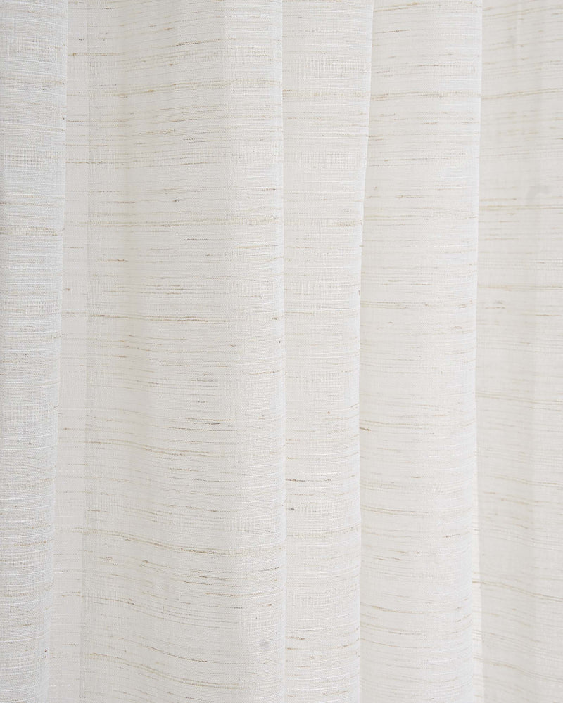 Cortina onda perfecta amparo semitranslúcida natural