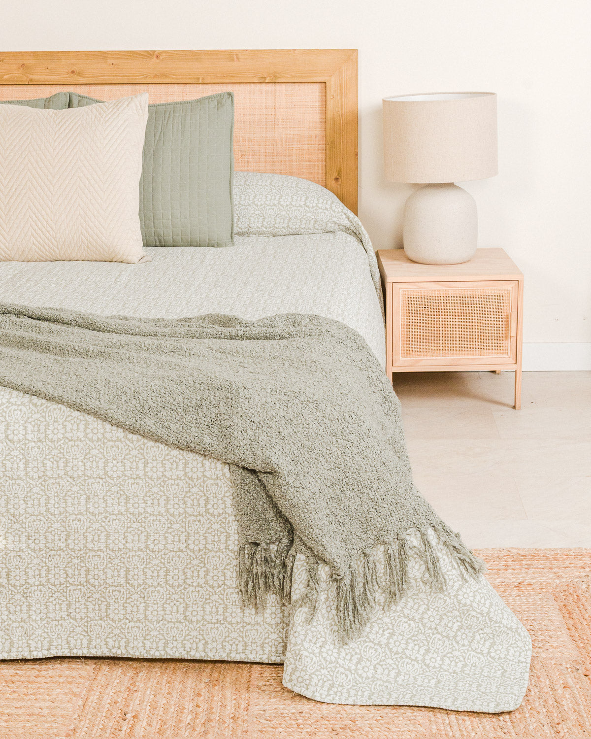 Colcha Seersucker Matilde Topo