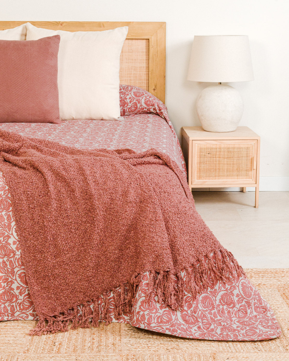 Colcha Seersucker Venus Rosette