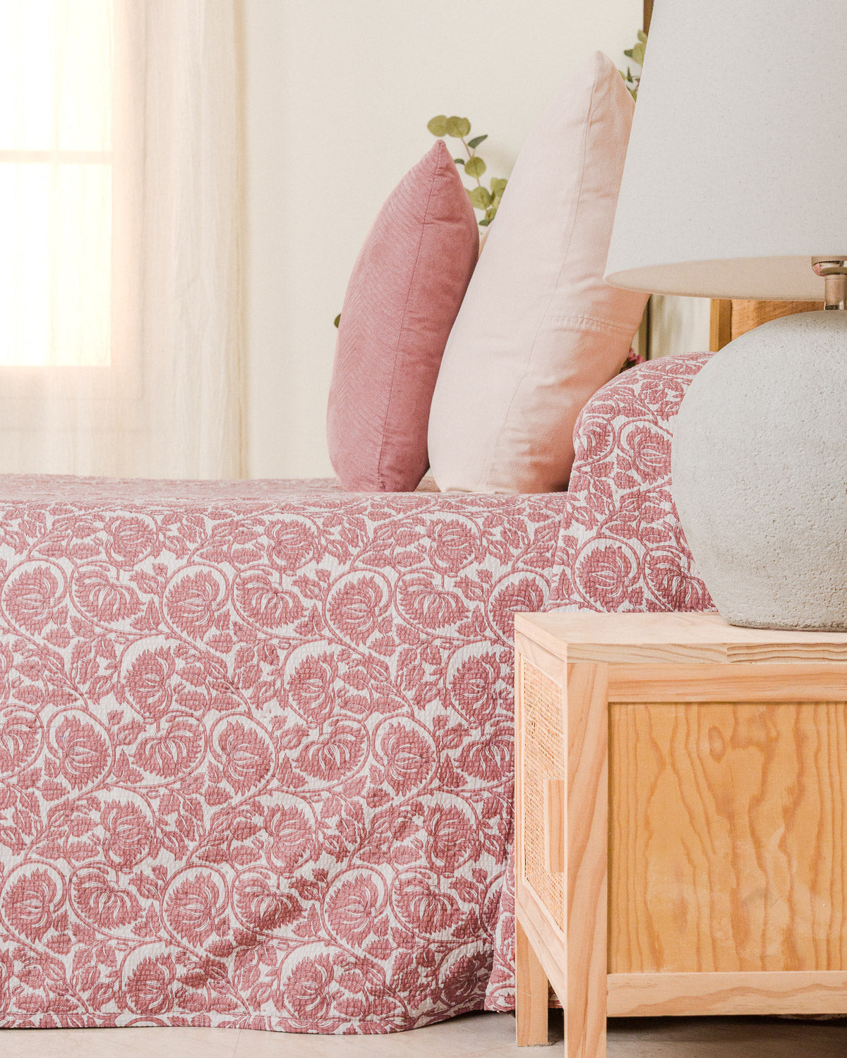 Colcha Seersucker Venus Rosette