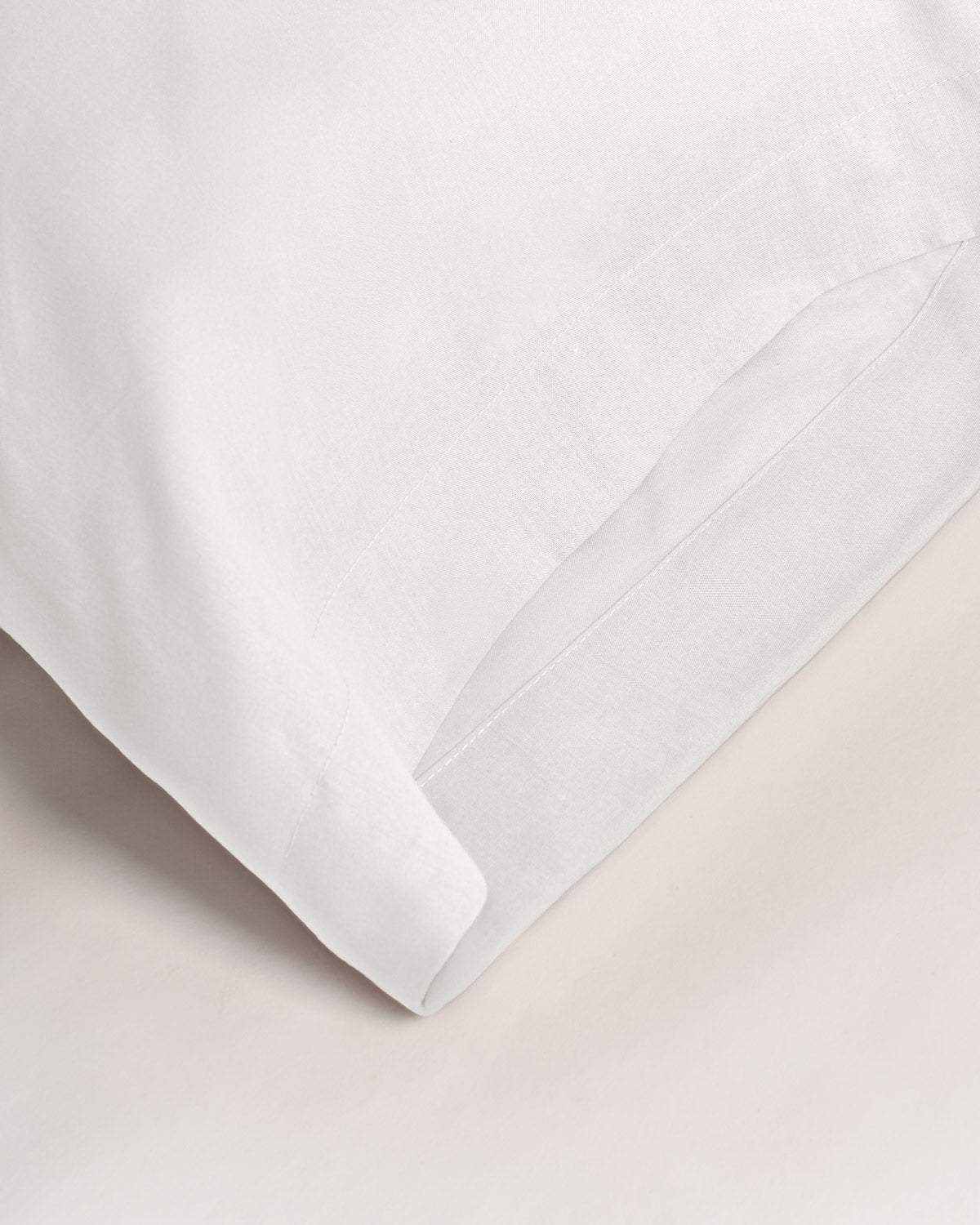 Funda almohada algodón blanco