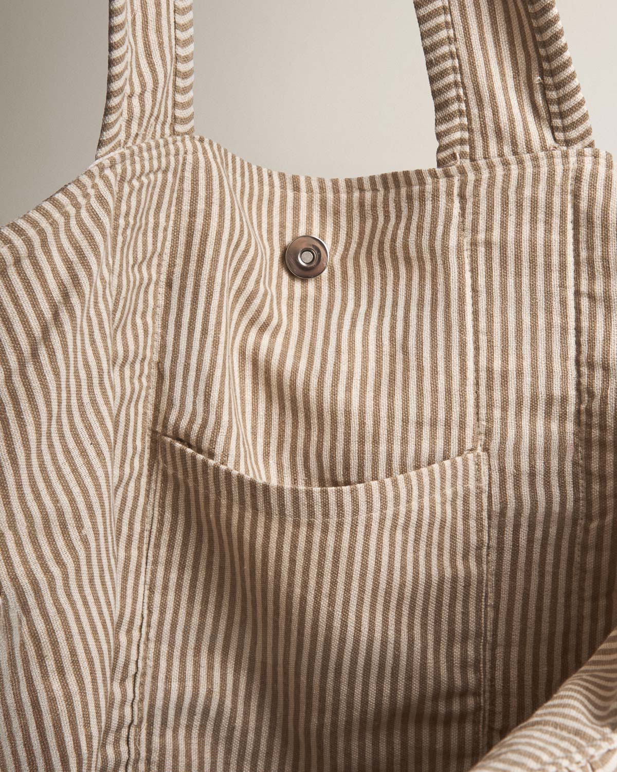 Bolso shopper algodón Teresa rosette/cuerda