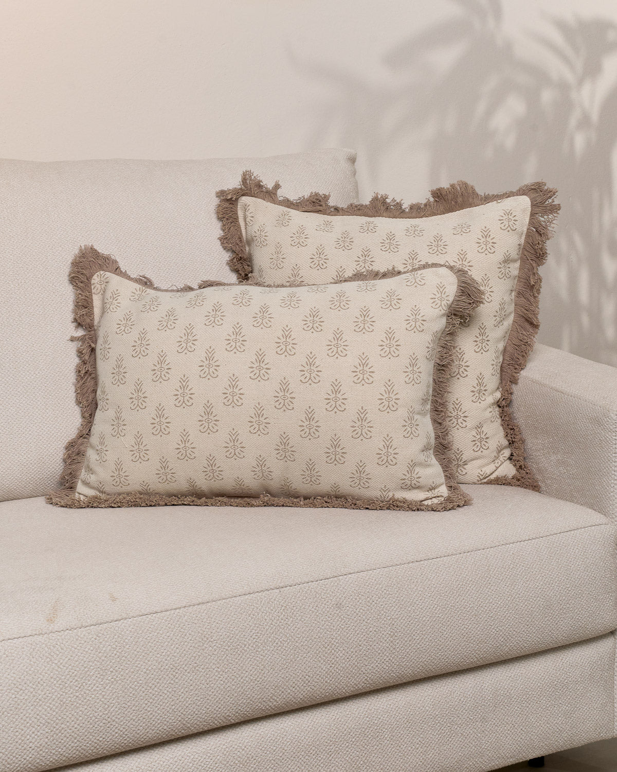 Cojín algodón garden cuerda