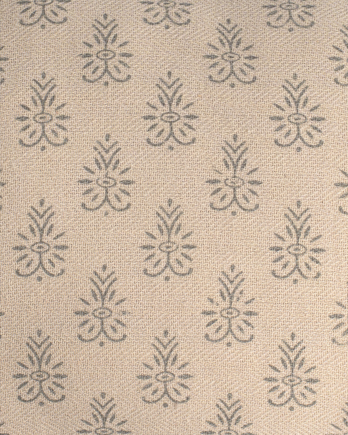 Cojín algodón garden verde seco