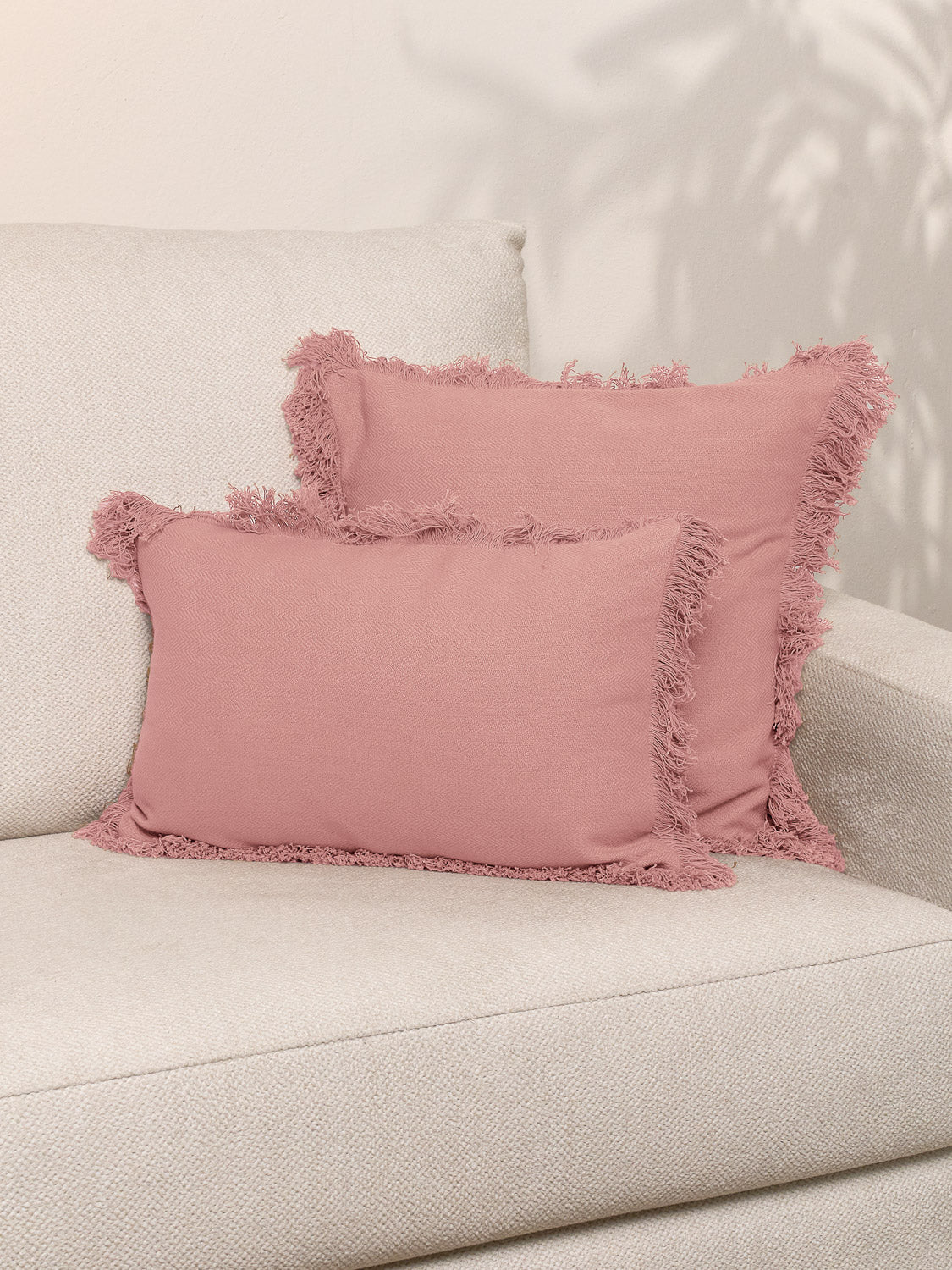 Cojín algodón gar rosette