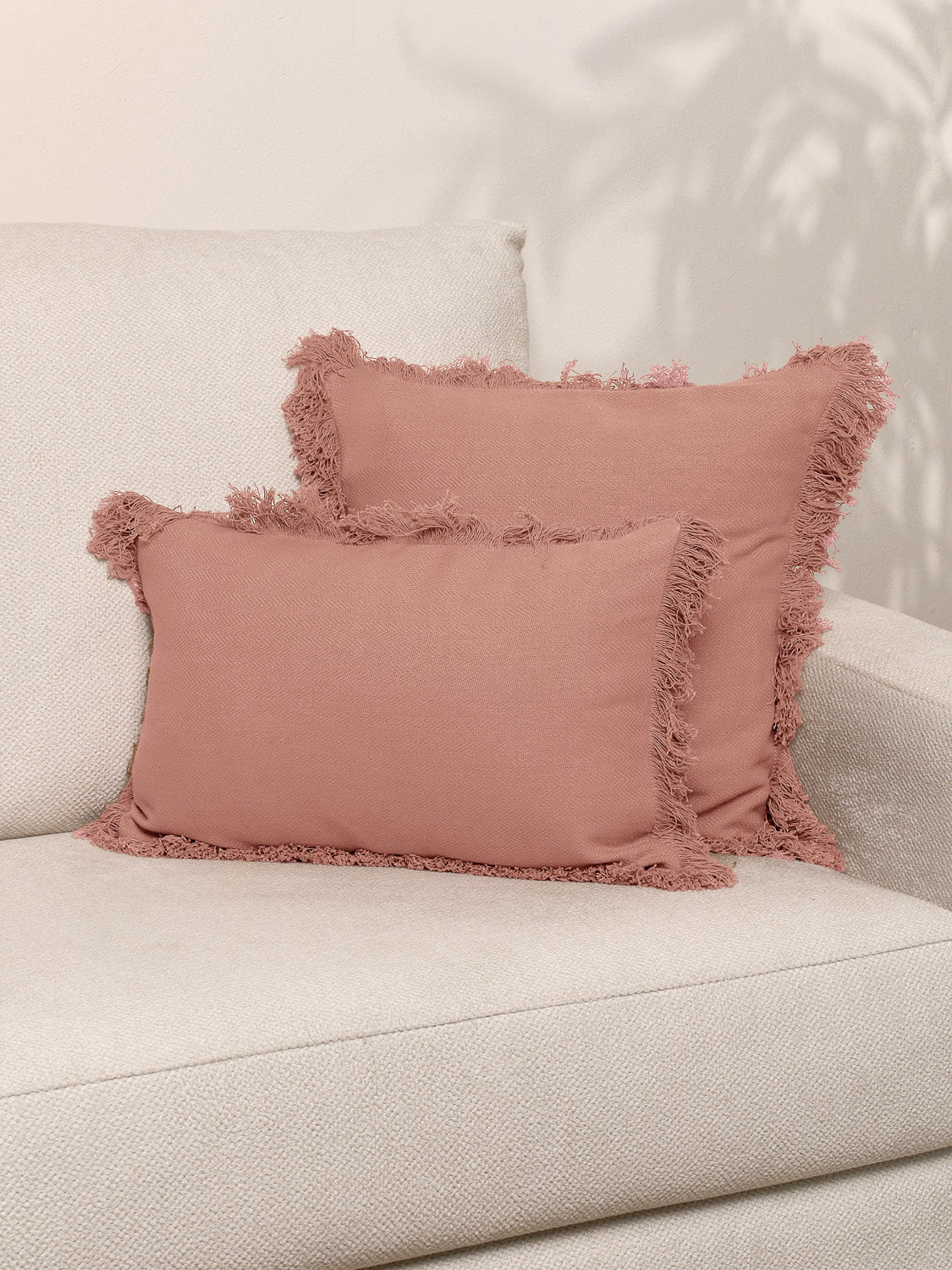 Cojín algodón gar rosette