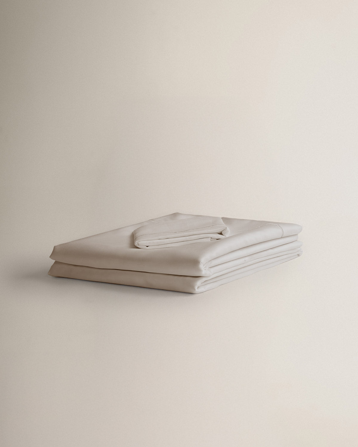 Juego sábanas 100% algodón satén festón topo (300 hilos)