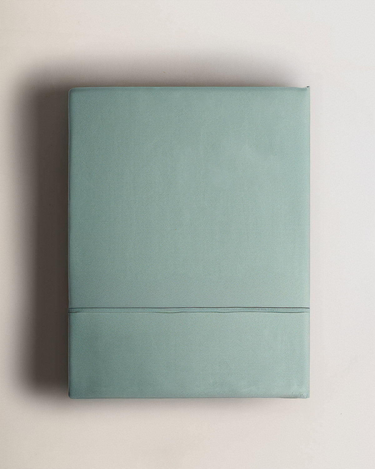 Juego sábanas 100% algodón satén festón verde keike (300 hilos)