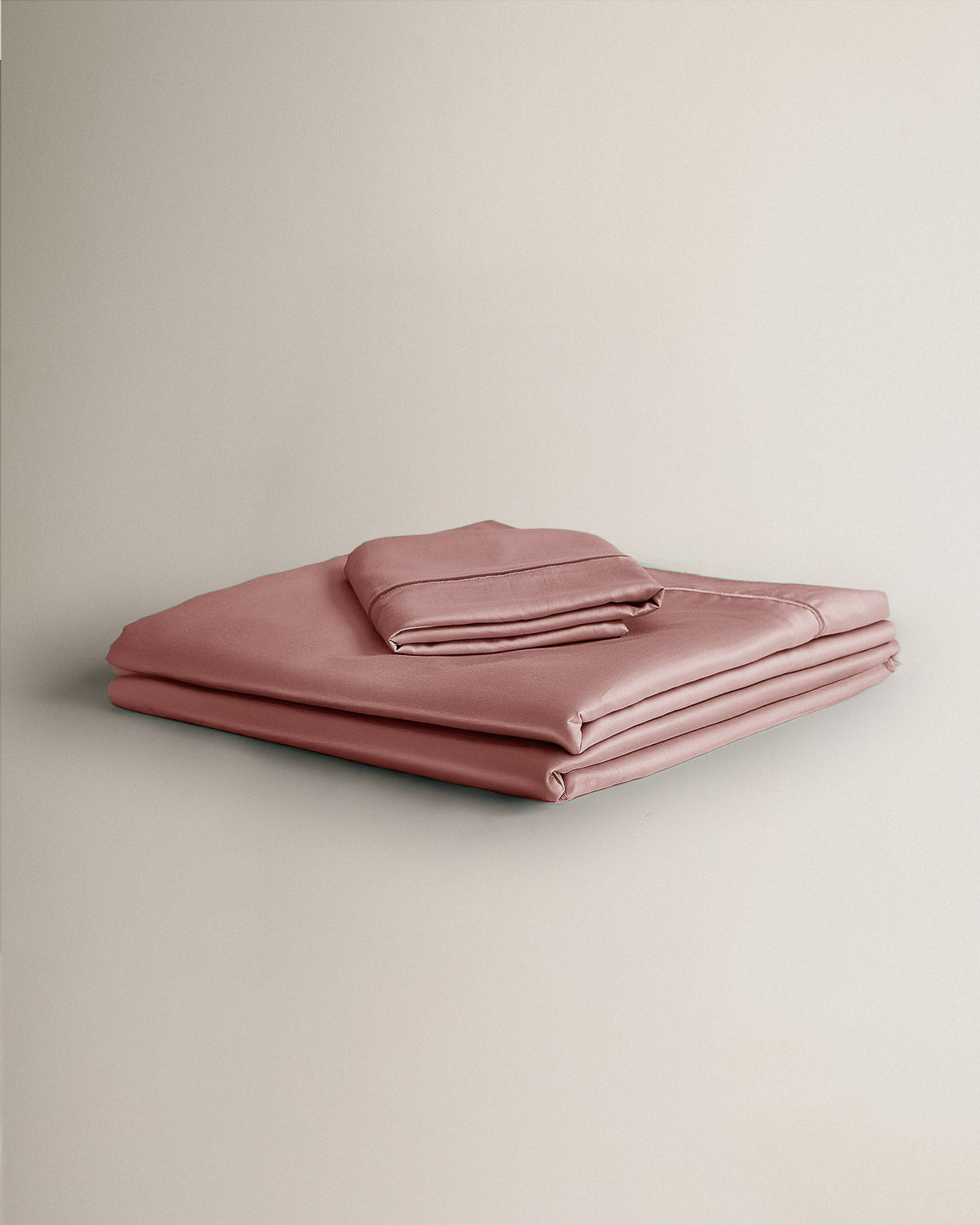 Juego sábanas 100% algodón satén festón rosette (300 hilos)