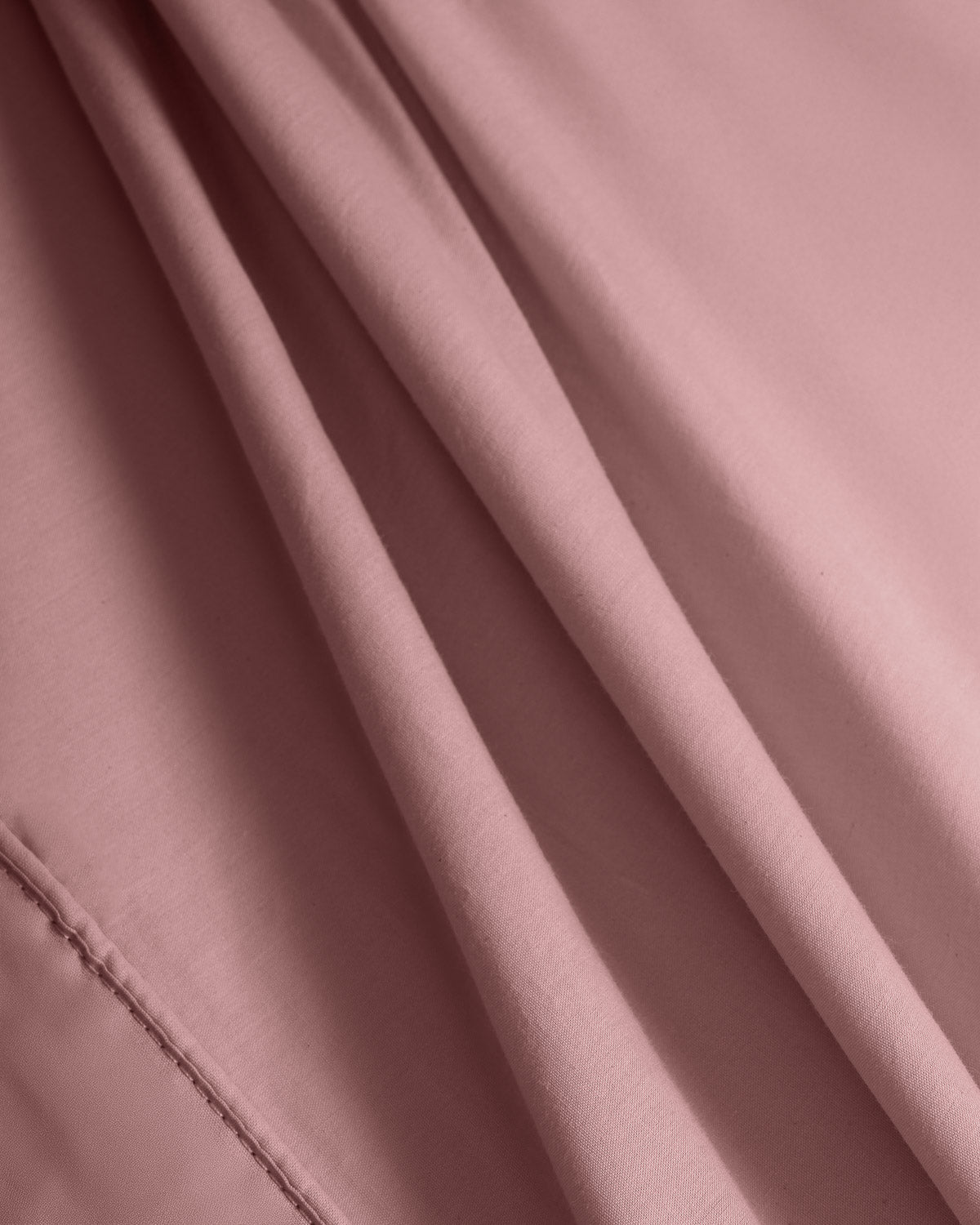 Juego sábanas 100% algodón percal cordoncillo rosa keike (180 hilos)