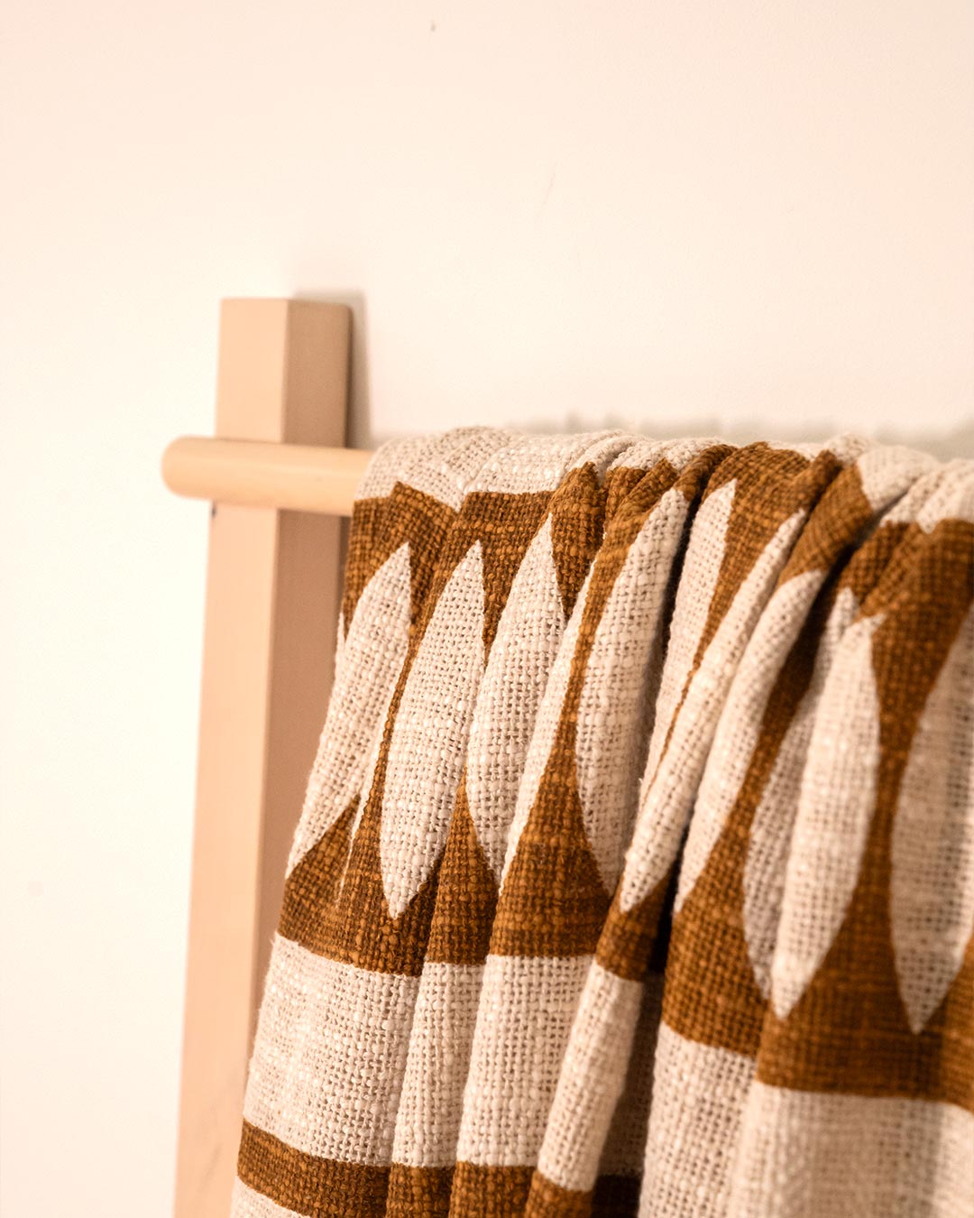 Plaid Algodón Fauno Ocre